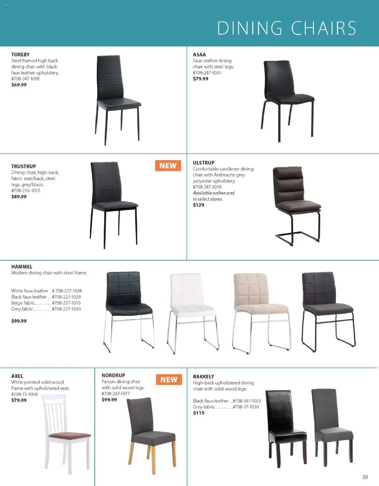 JYSK flyer valid from 01.01.2026 | Page: 39 | Products: Chair