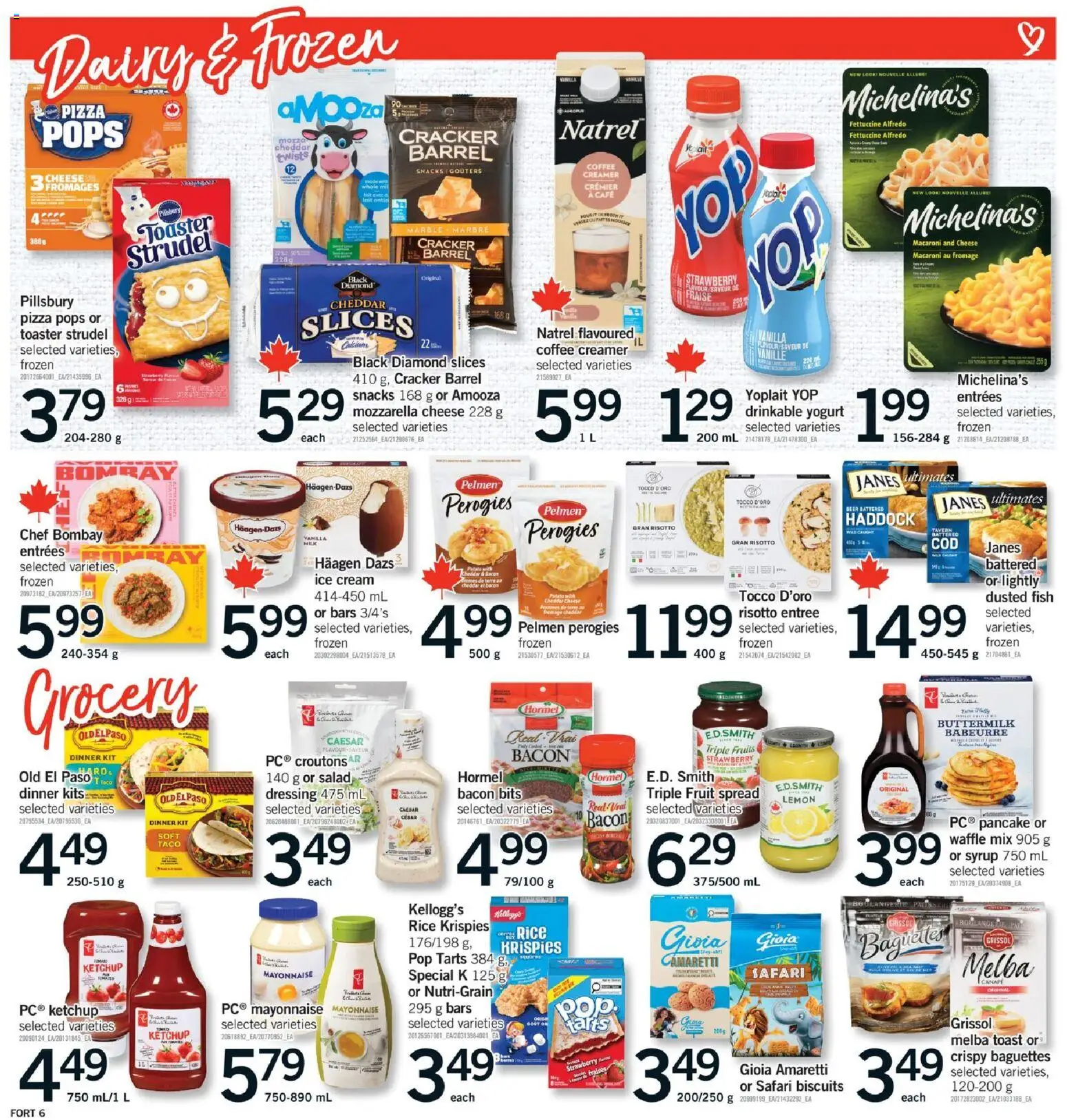 Fortinos flyer valid from 23.10.2025 | Page: 7 | Products: Fish, Toaster, Pizza, Beer