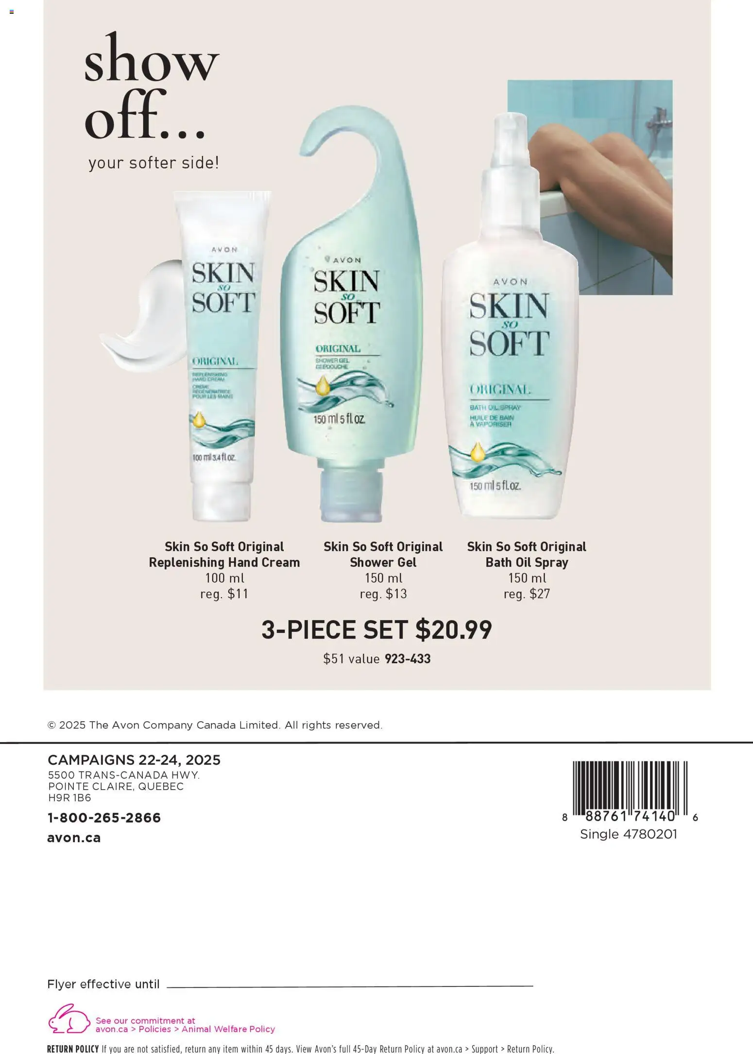 Avon flyer valid from 23.10.2025 | Page: 16 | Products: Hand cream, Bath, Shower, Oil
