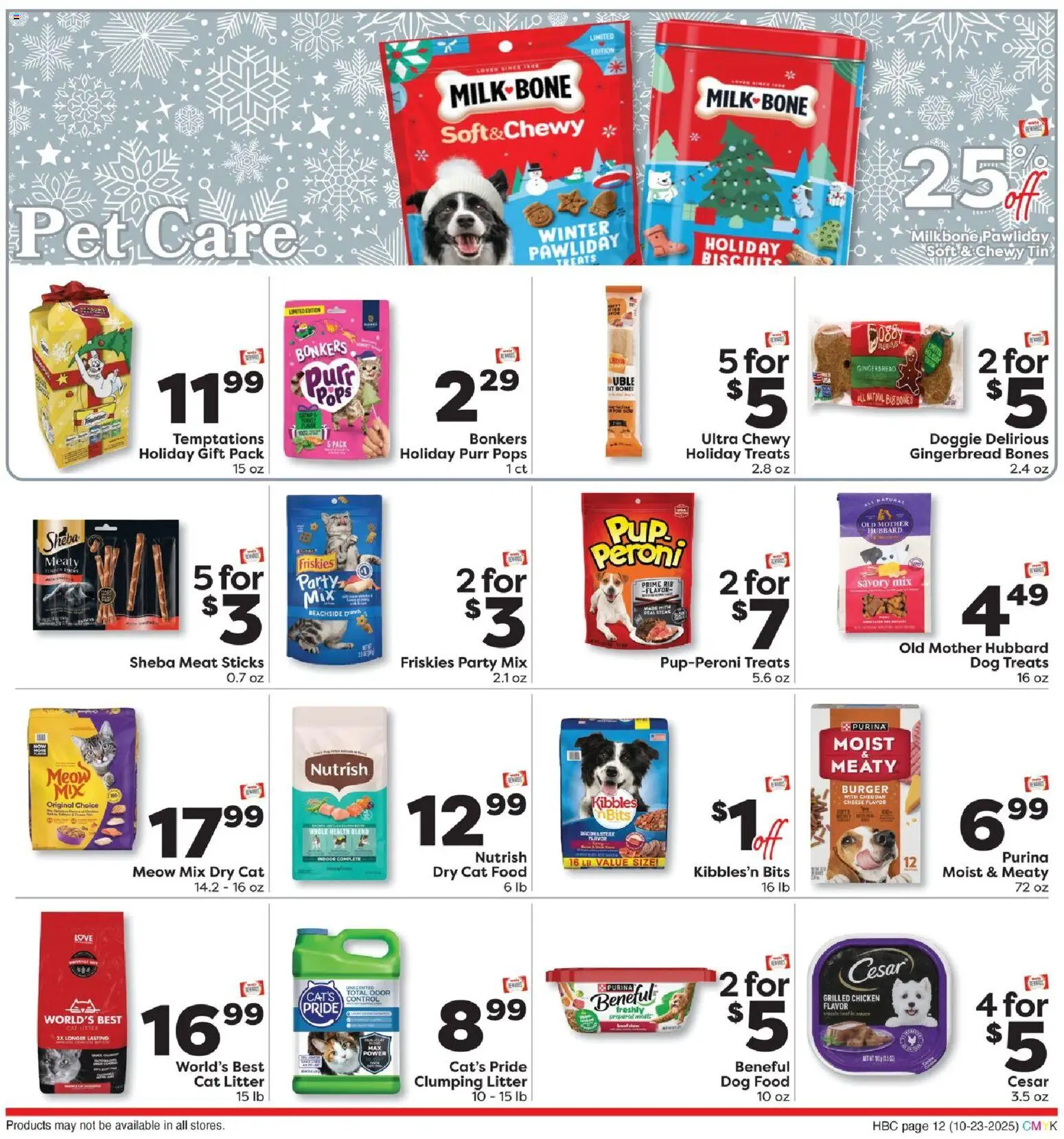Weis Hello Autumn - valid from 23.10.2025 | Page: 15 | Products: Dog Food, Cat Food, Cat Litter, Cheese