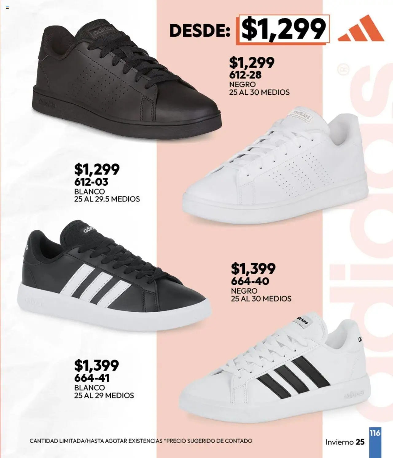 Nuevas ofertas de Cklass válidas en toda la República Mexicana desde el 16.09.2025. ¡Encuentra las mejores ofertas en Cklass - Catálogo Invierno Sportbrands! | Página: 117