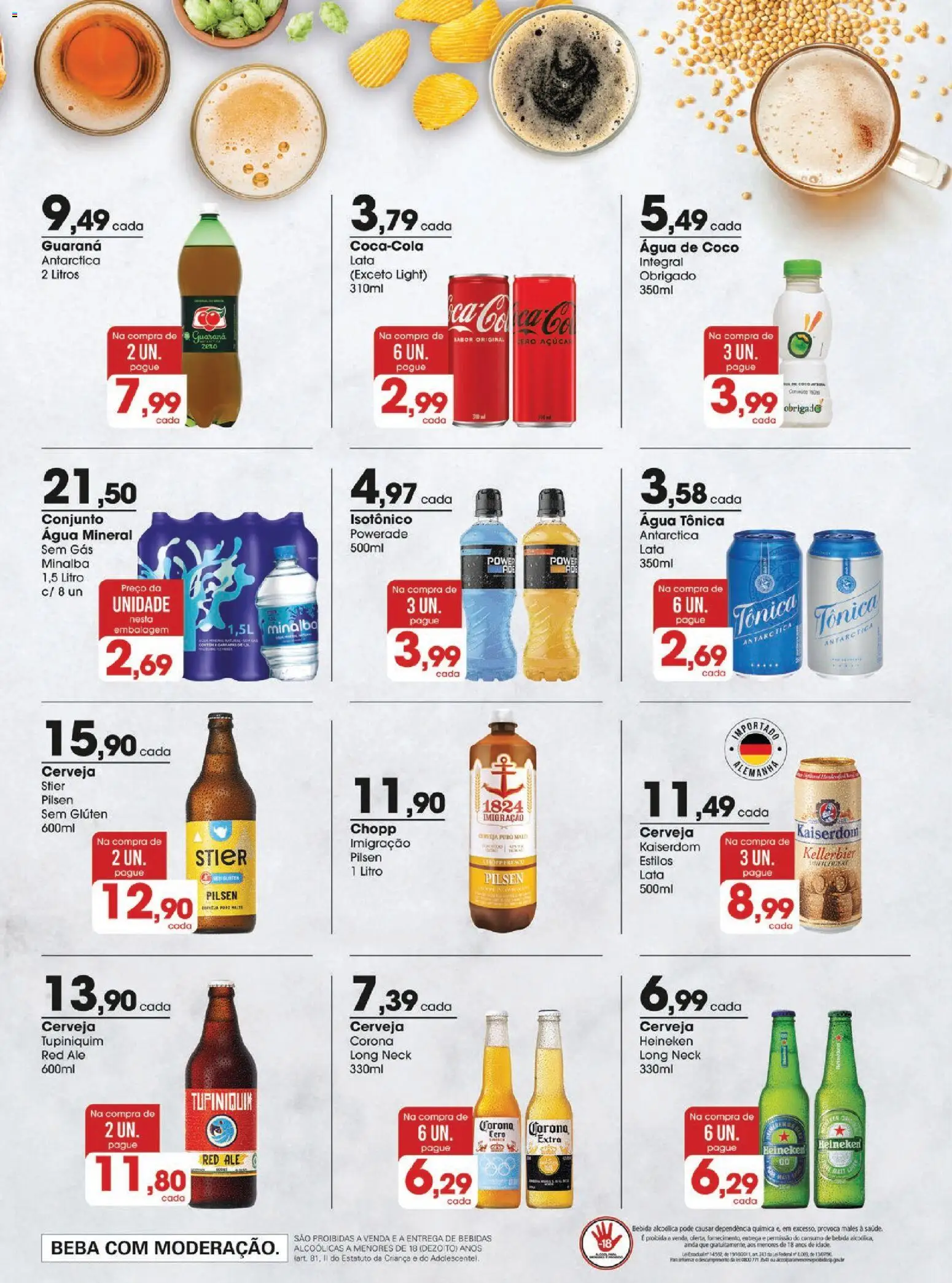 Zaffari Folheto - válido de 18.11.2025 | Página: 12 | Produtos: Coco, Água tônica, Bebida, Isotônico