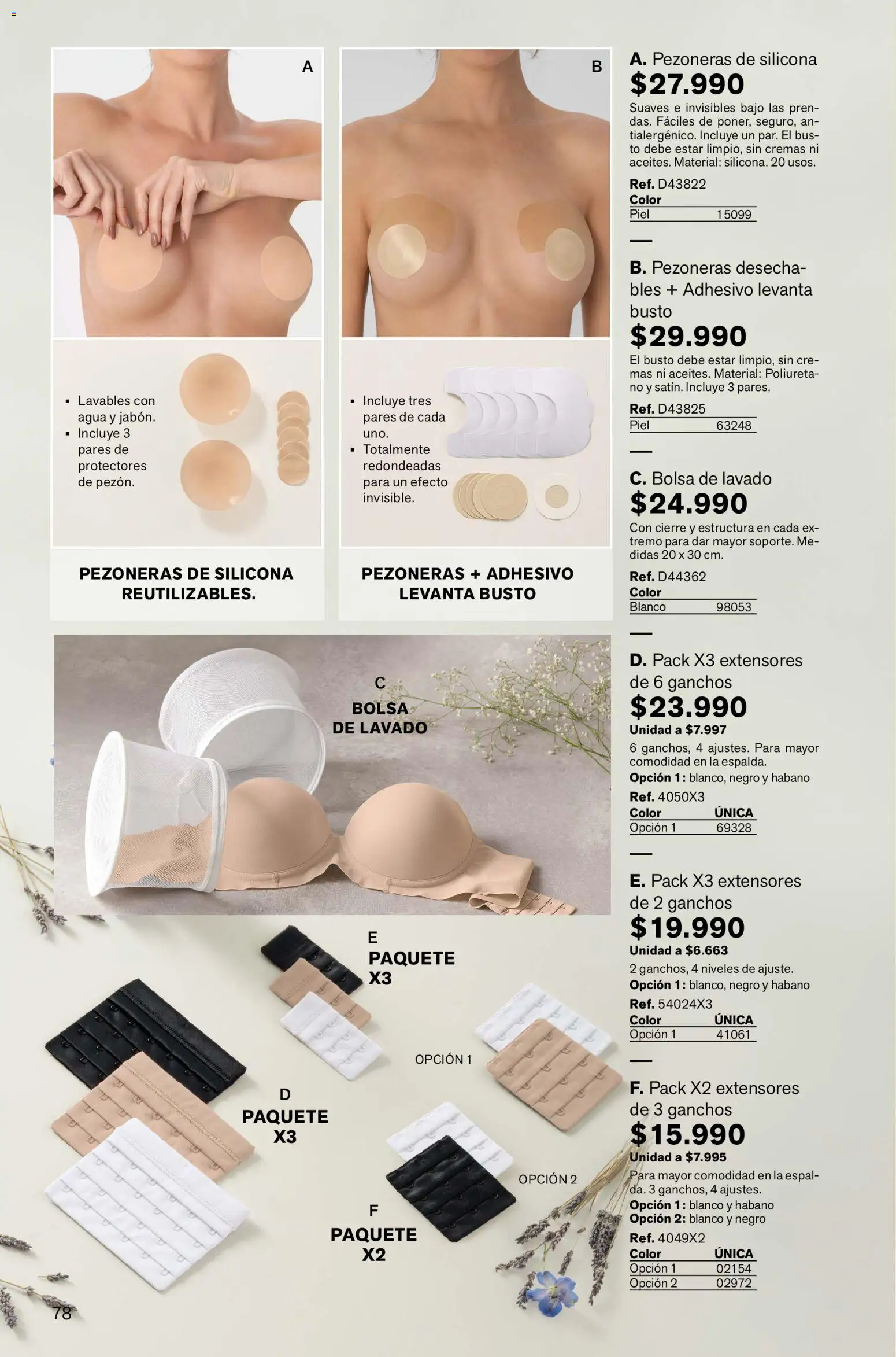 Leonisa revista - valida desde el 02.01.2026 | Página: 78 | Productos: Agua, Bolsa