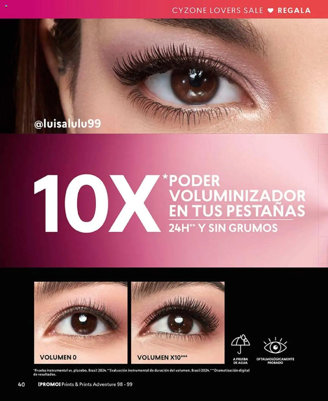 CyZone revista - valida desde el 18.08.2025 | Página: 40 | Productos: Agua