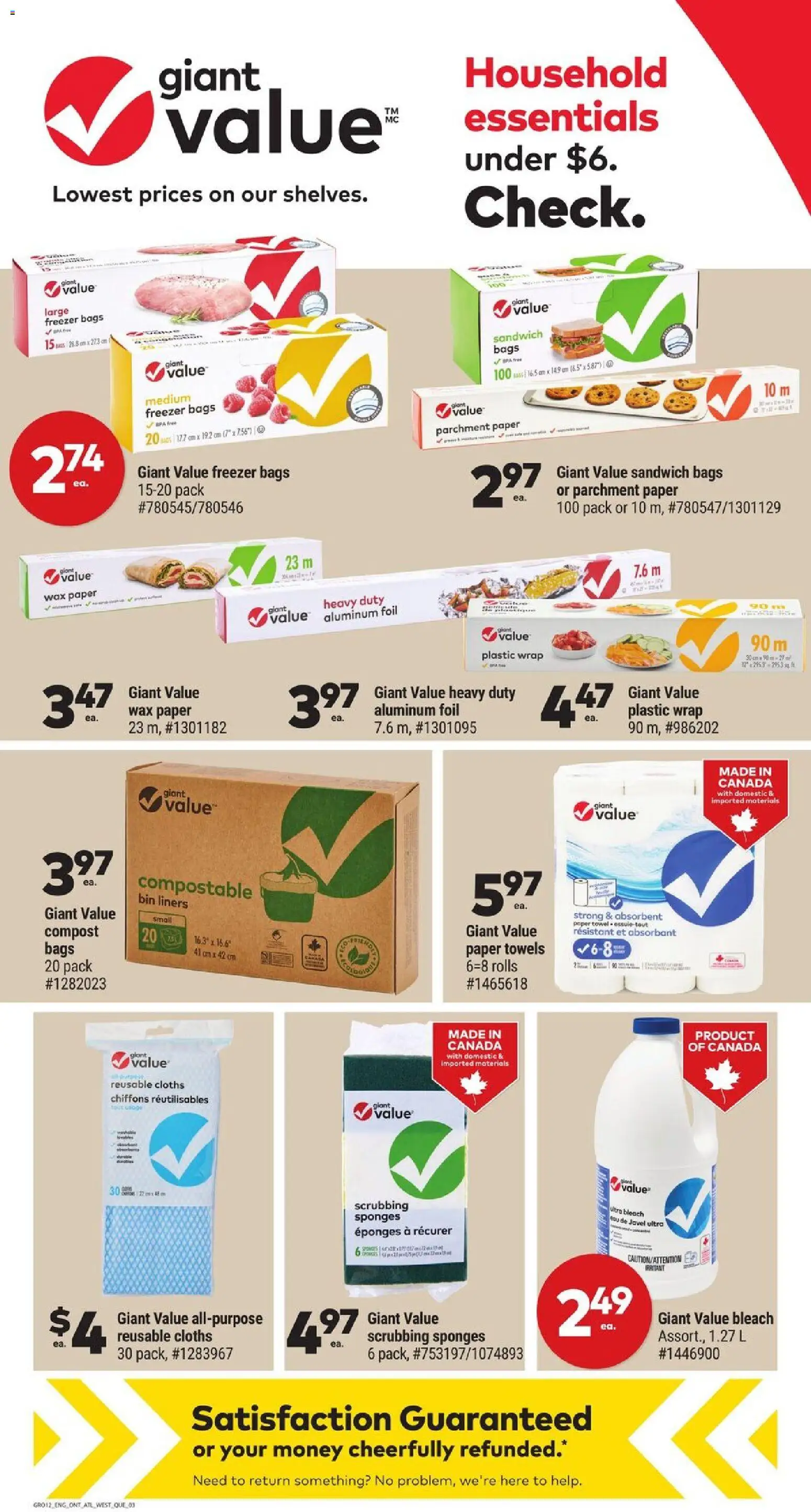 Giant Tiger flyer valid from 22.10.2025 | Page: 3 | Products: Freezer