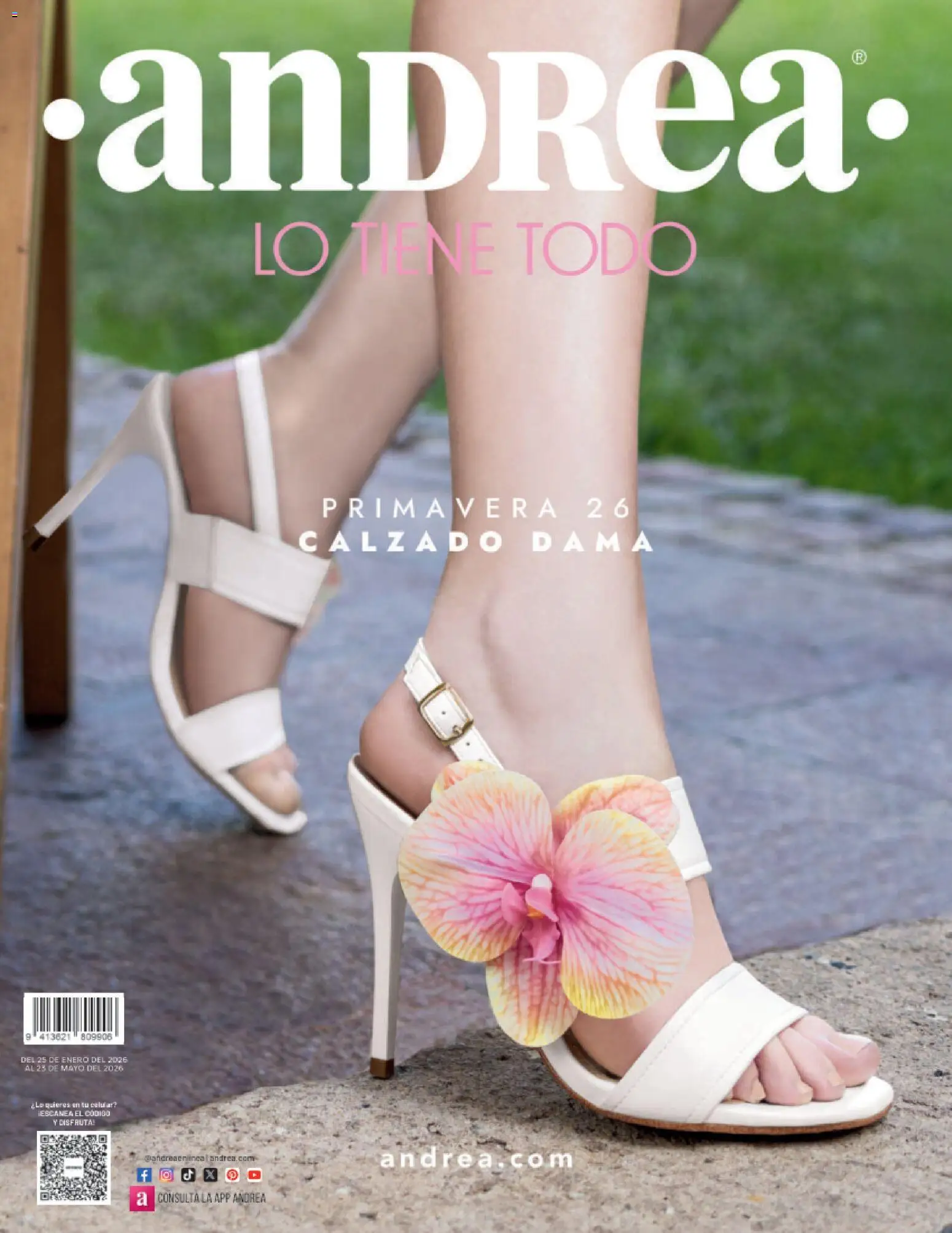 Nuevas ofertas de Andrea válidas en toda la República Mexicana desde el 25.01.2026. ¡Encuentra las mejores ofertas en Andrea catálogo Calzado Dama! | Página: 332