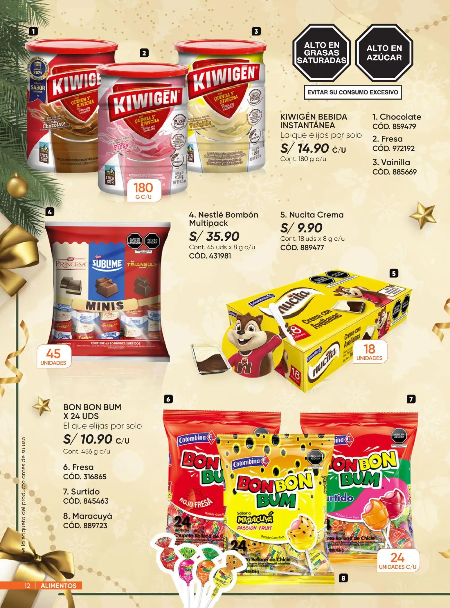 Catálogo Azzorti válido desde 03.11.2025 | Página: 12 | Productos: Chocolate, Crema