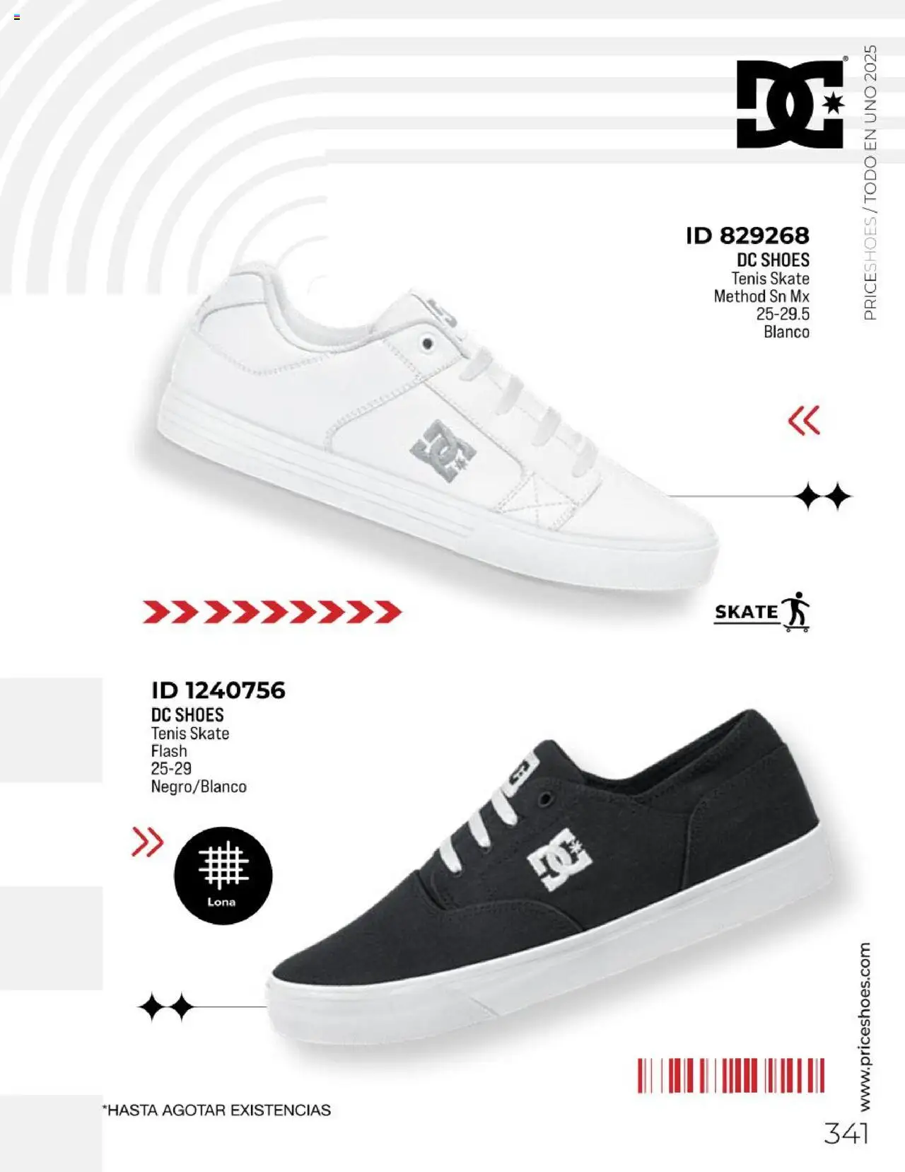 Nuevas ofertas de Price Shoes válidas en toda la República Mexicana desde el 05.05.2025. ¡Encuentra las mejores ofertas en Price Shoes catálogo Todo En 1 2025! | Página: 339 | Productos: Tenis, Lona
