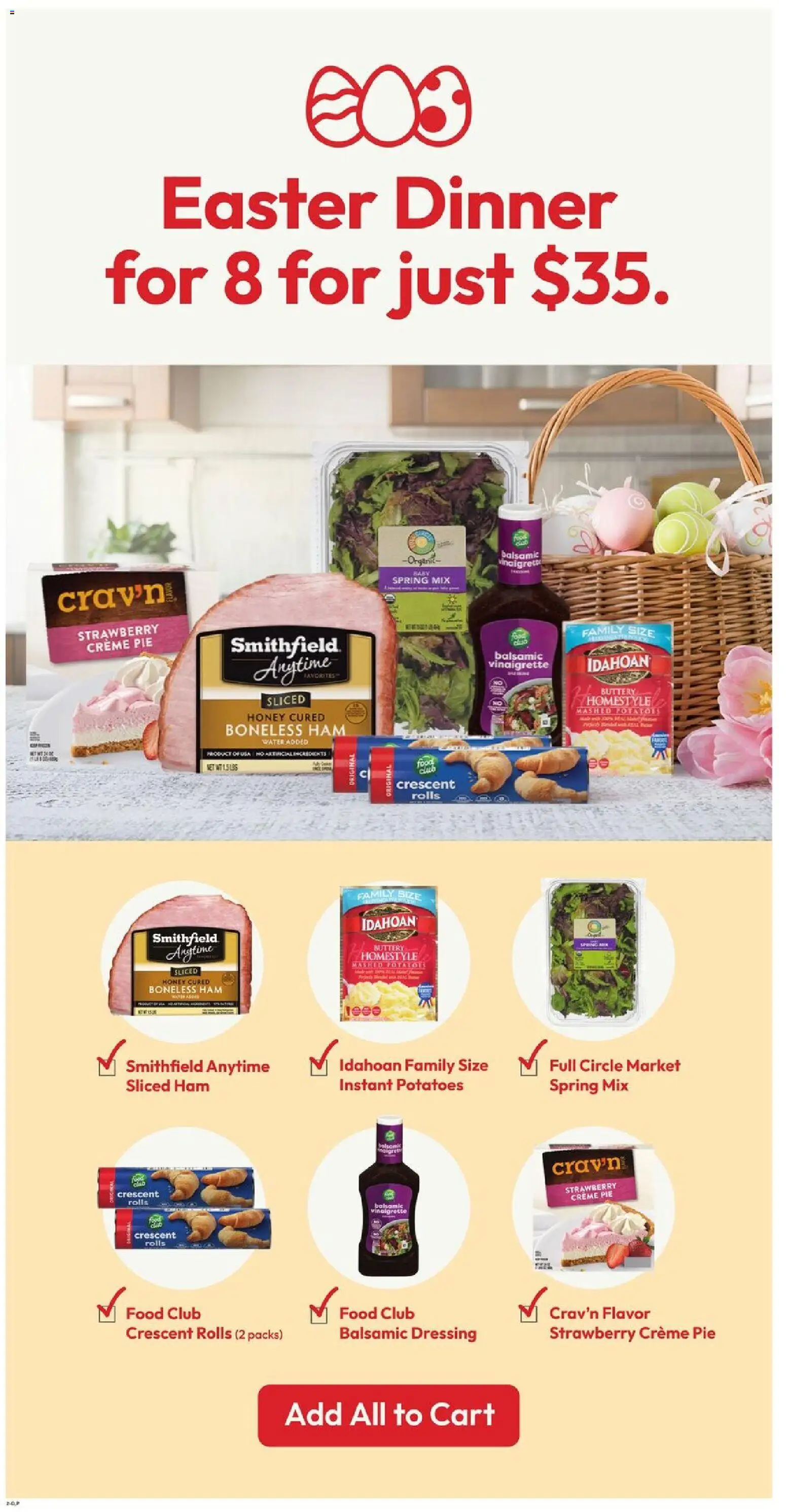 Stater Bros Weekly Ad - valid from 01.04.2026 | Page: 3 | Products: Ham, Potatoes, Water