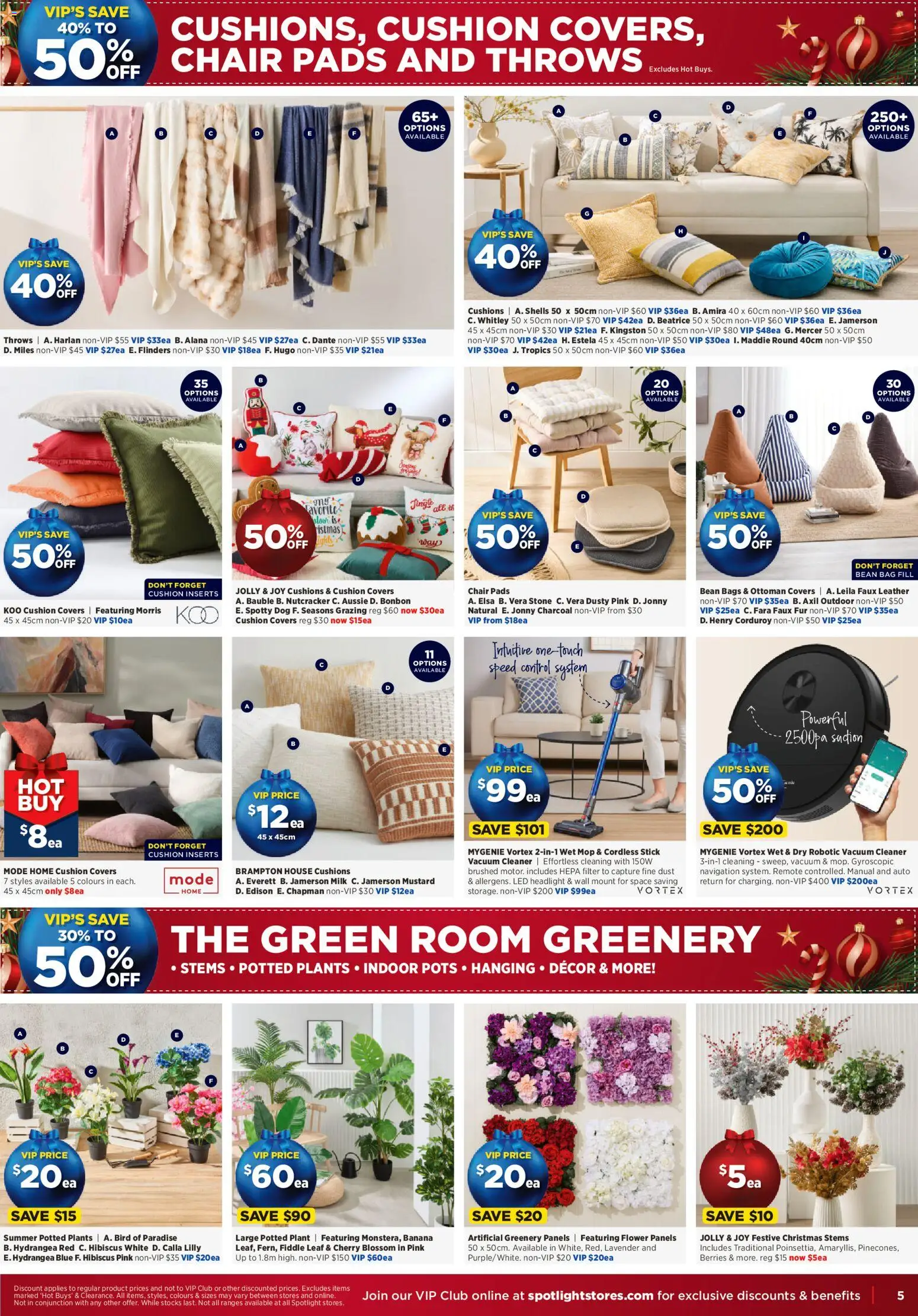 Spotlight catalogue - valid from 15.12.2025 | Page: 5 | Products: Mop, Cleaner, Plant, Navigation