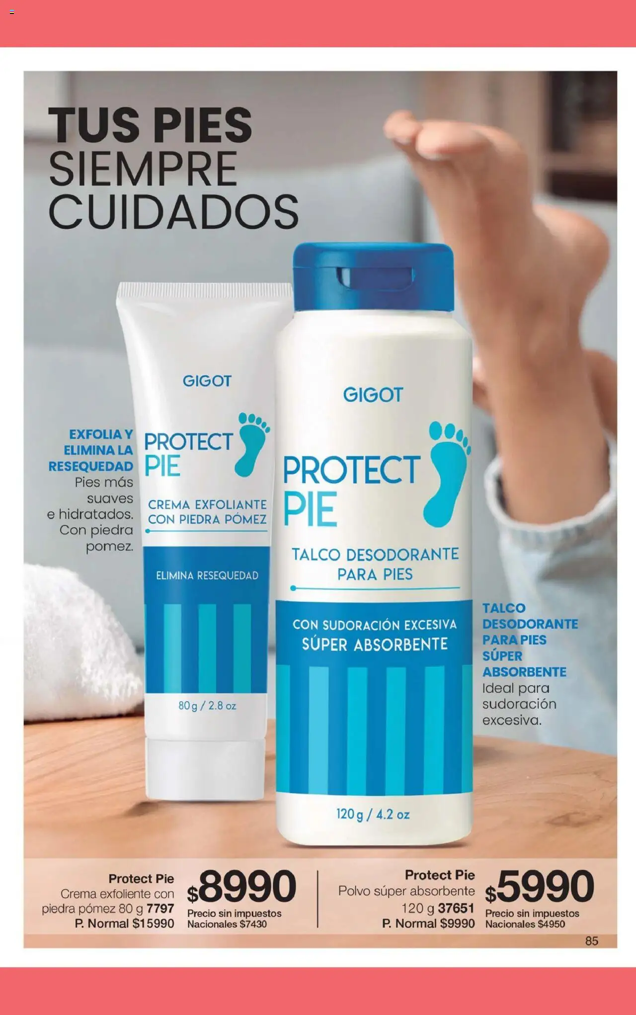 Gigot catálogo │ válido desde el 01.11.2025 | Página: 93 | Productos: Polvo, Desodorante, Crema