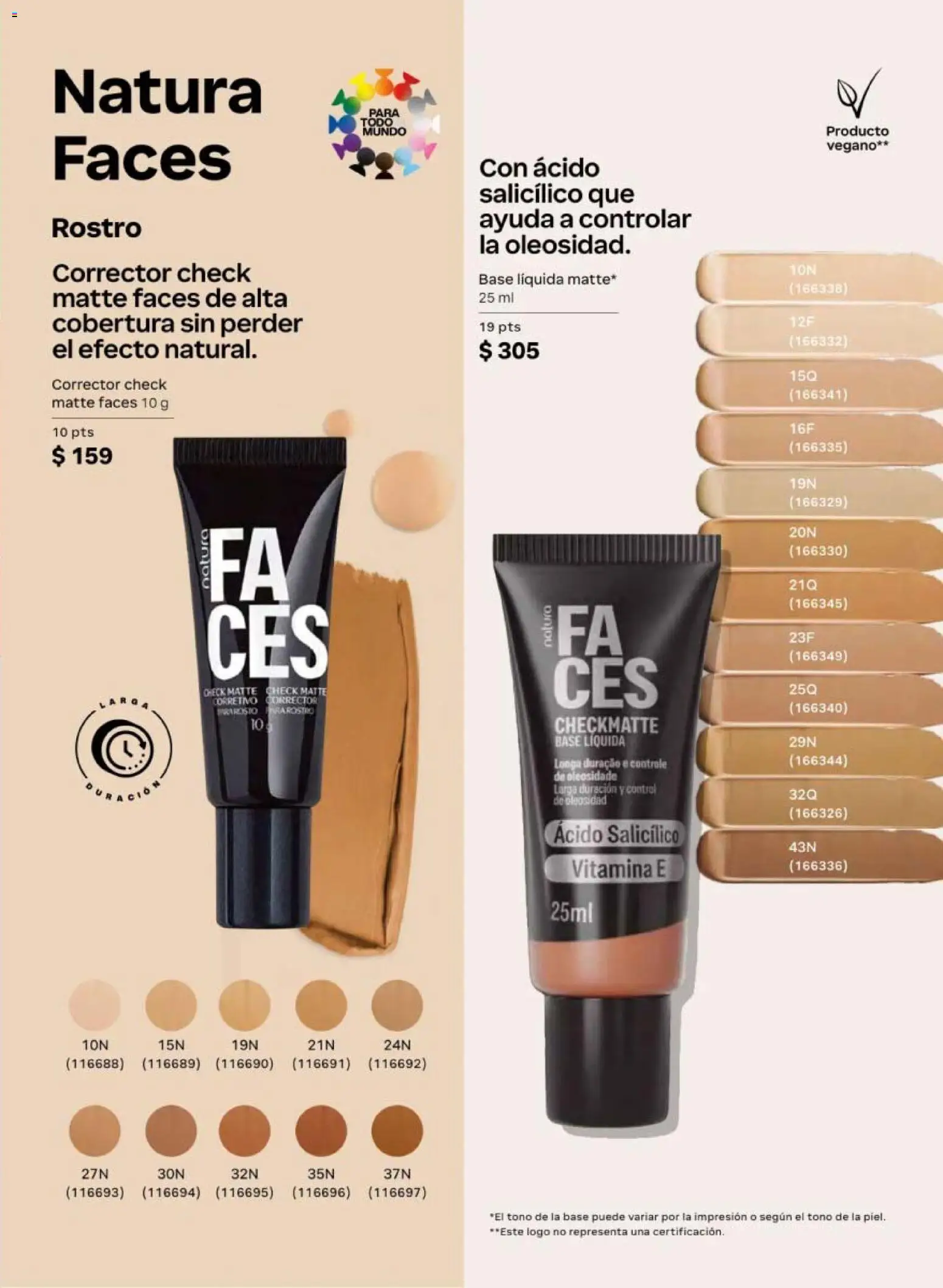 Nuevas ofertas de Natura válidas en toda la República Mexicana desde el 20.02.2026. ¡Encuentra las mejores ofertas en Natura campaña 4 2026! | Página: 63 | Productos: Corrector