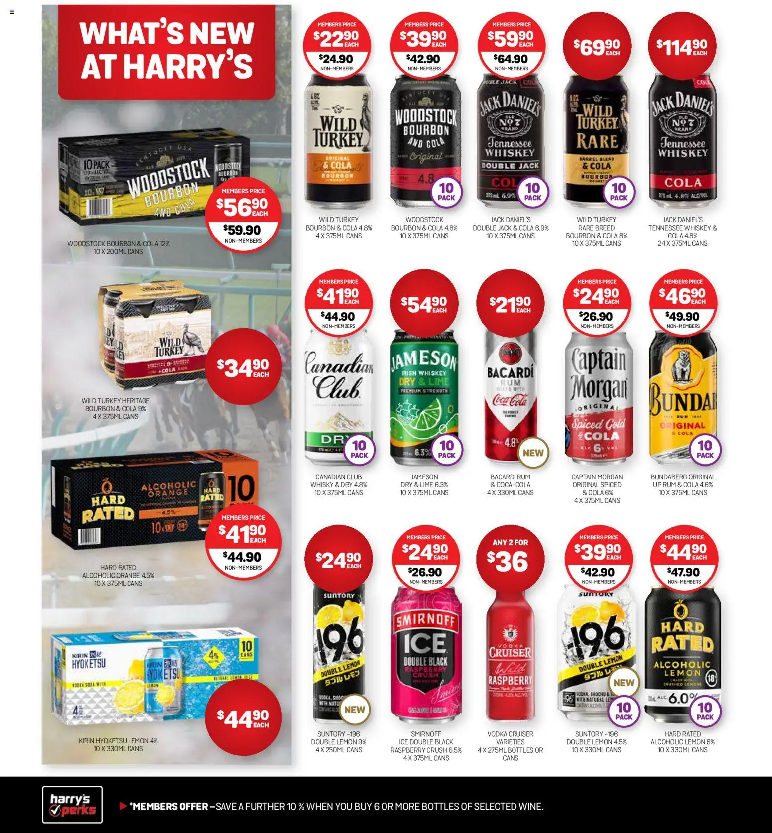 Harry Brown catalogue - valid from 22.10.2025 | Page: 10 | Products: Bourbon, Coca Cola, Rum, Raspberry