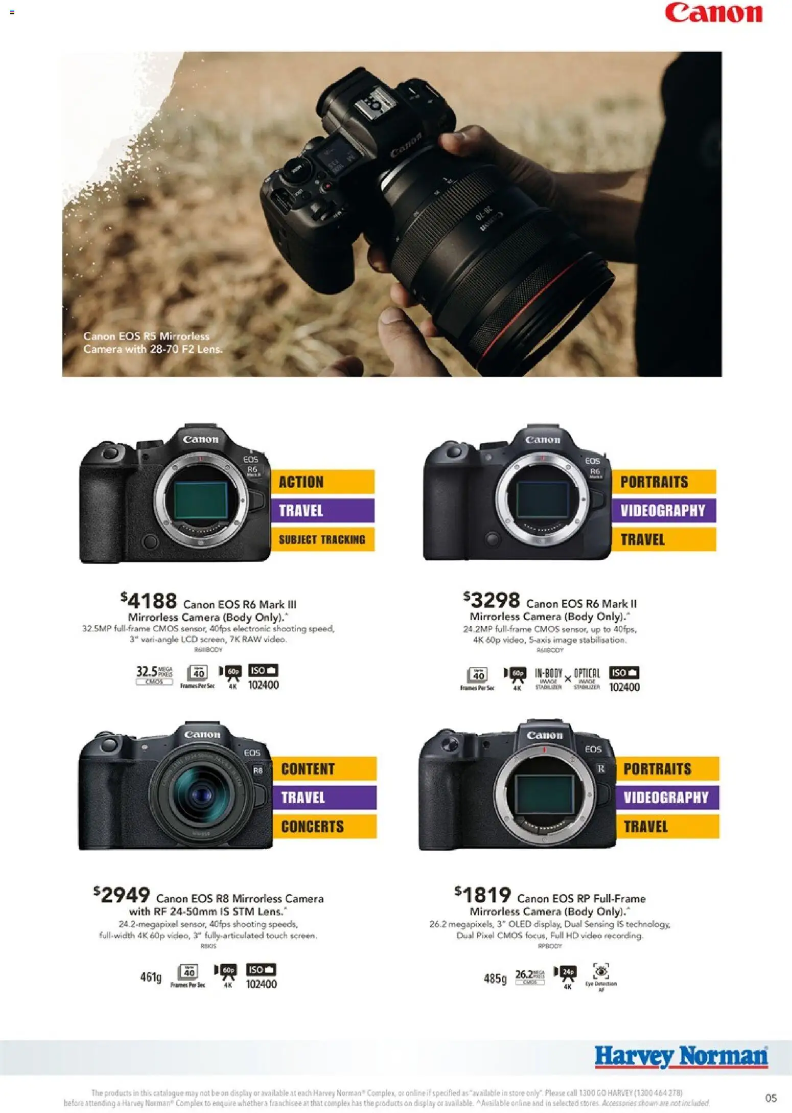 Harvey Norman catalogue - valid from 29.01.2026 | Page: 5 | Products: Accessories, Camera