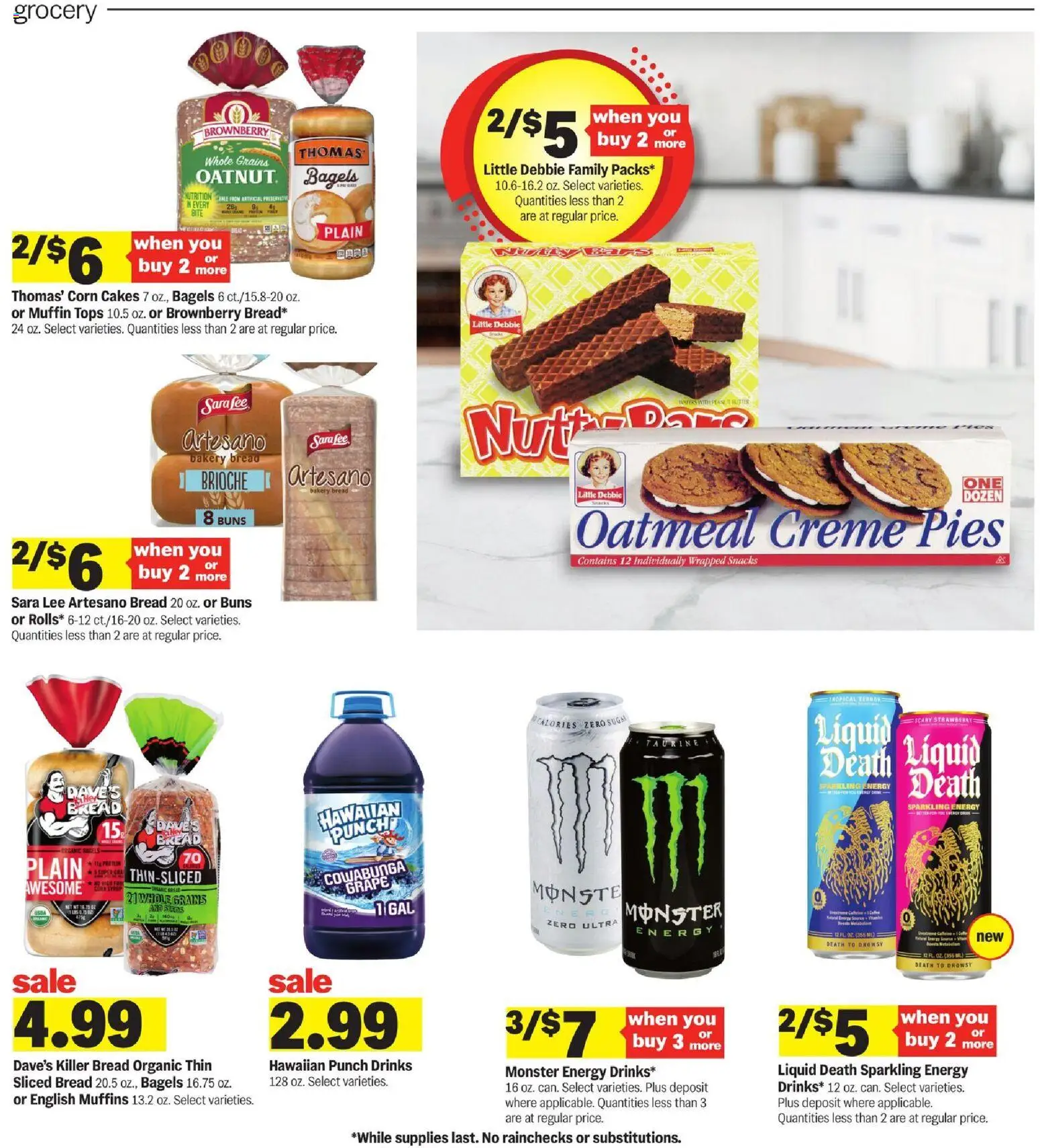 Meijer Weekly Ad - MI - valid from 14.01.2026 | Page: 18 | Products: Bakery, Corn, Bread, Muffin