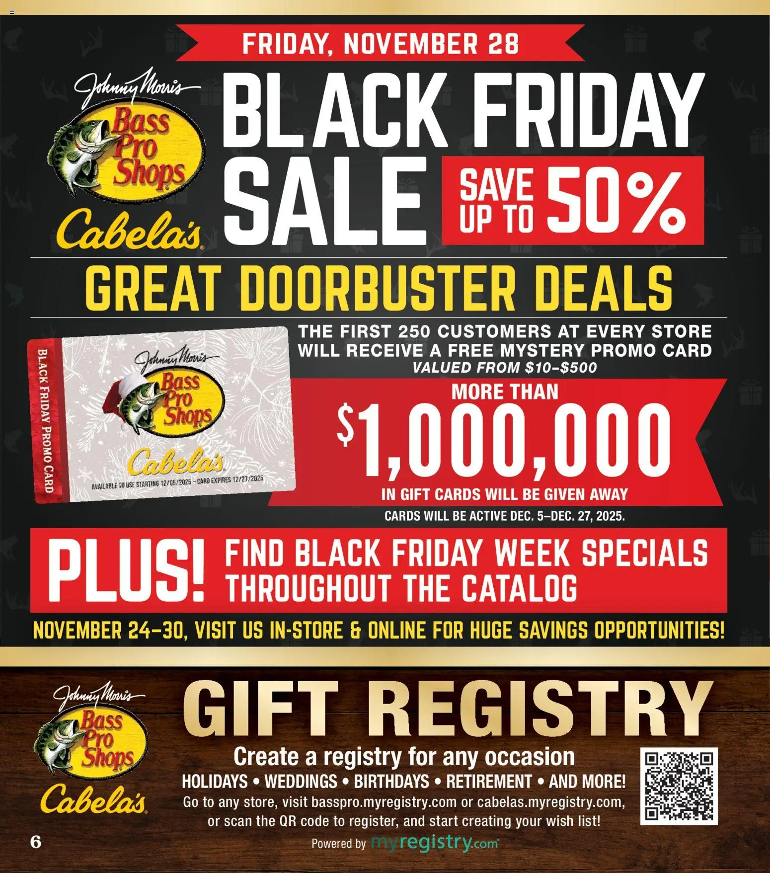 Cabela's Christmas Gift Guide 25 - valid from 01.11.2025 | Page: 6
