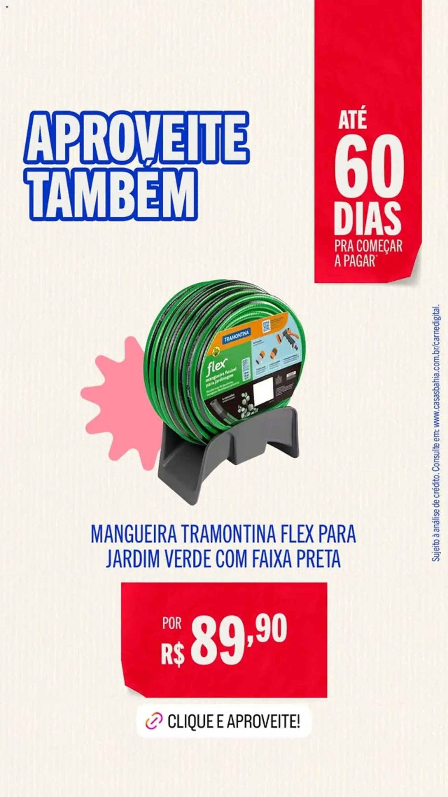 Casas Bahia Folheto - válido de 24.10.2025 | Página: 6 | Produtos: Mangueira