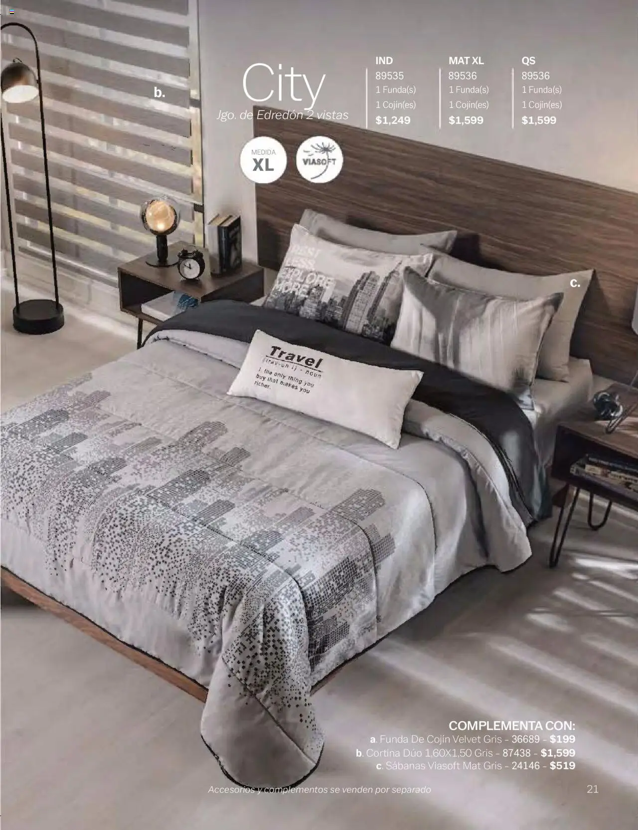 Nuevas ofertas de Vianney válidas en toda la República Mexicana desde el 24.01.2025. ¡Encuentra las mejores ofertas en Vianney catálogo Chavos! | Página: 23 | Productos: Funda, Sabanas