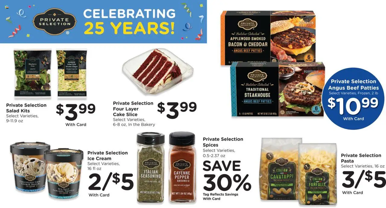 QFC Weekly Ad - valid from 22.10.2025 | Page: 4 | Products: Chocolate, Cream, Salad, Spices