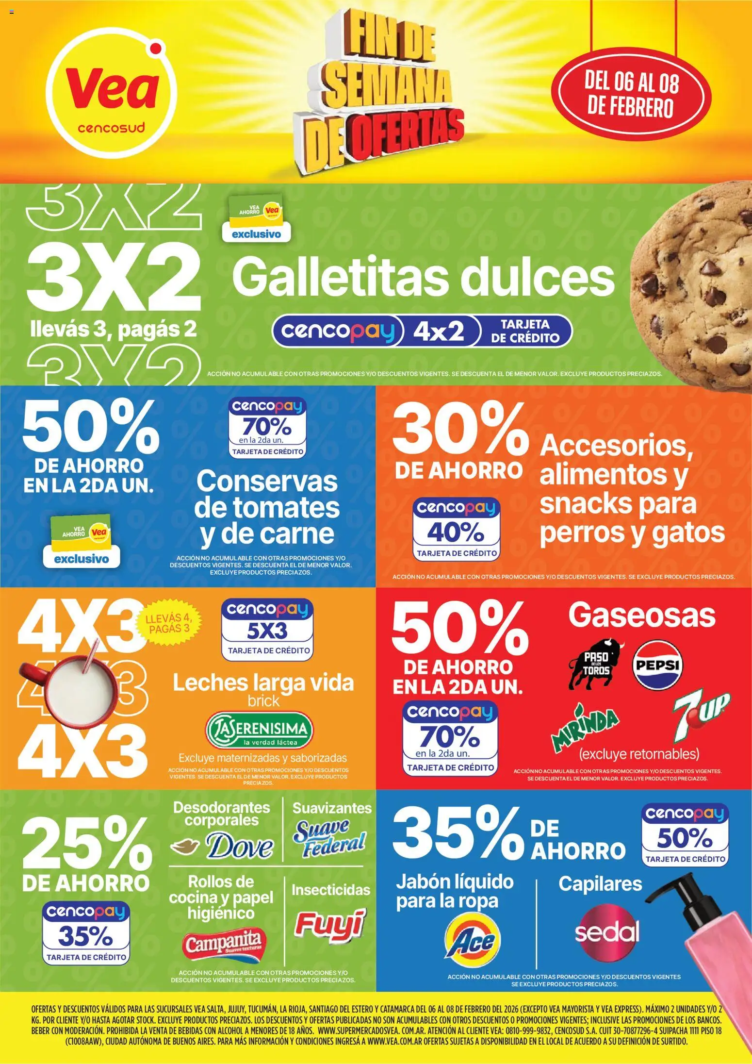 Vea - Oferta fin de semana │ válido desde el 06.02.2026 | Página: 1