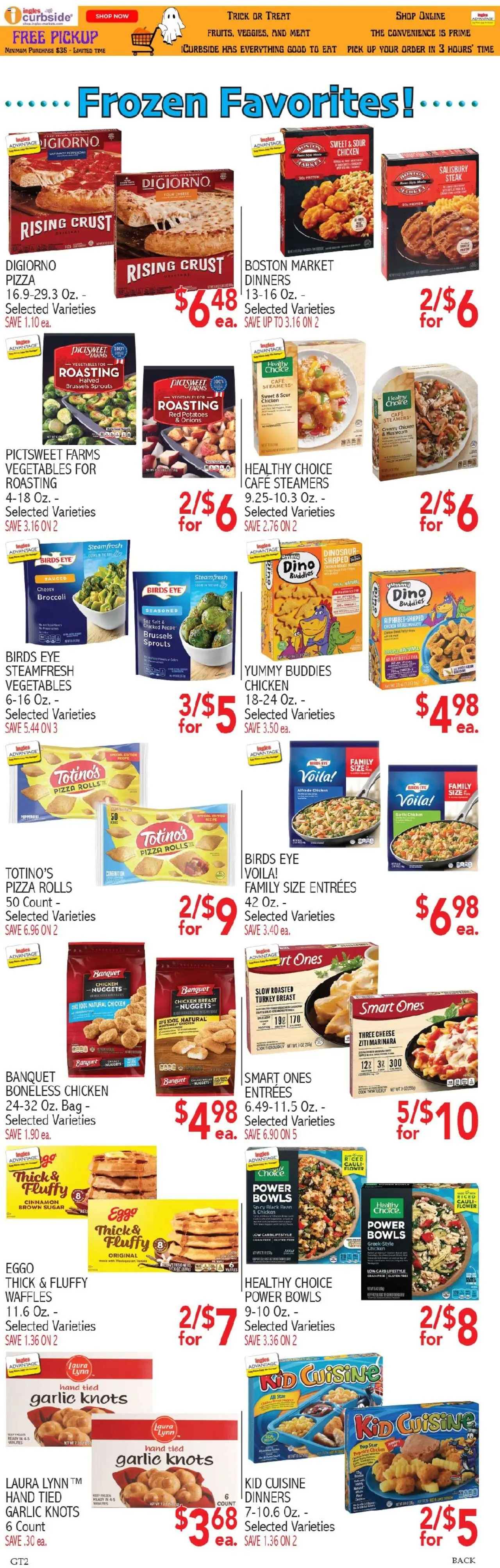 Ingles Weekly Ad - valid from 15.10.2025 | Page: 5 | Products: Brussels Sprouts, Salt, Sugar, Bag