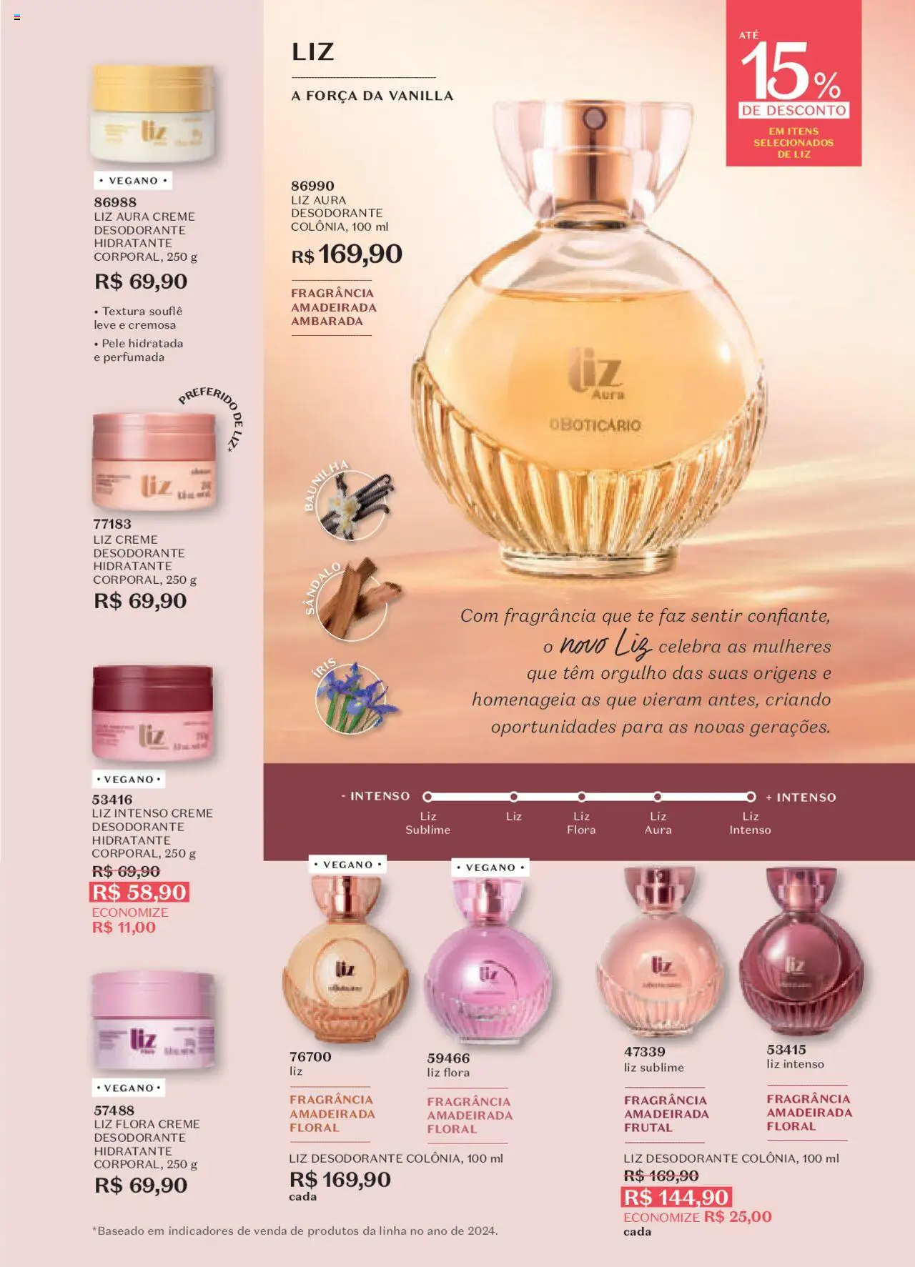 O Boticário Folheto - válido de 13.10.2025 | Página: 53 | Produtos: Fragrância, Desodorante, Creme