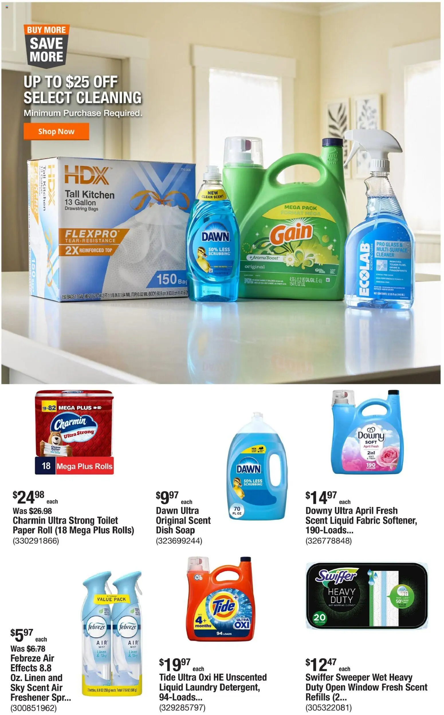 Home Depot Weekly Ad - CA - valid from 29.01.2026 | Page: 8 | Products: Soap, Bag
