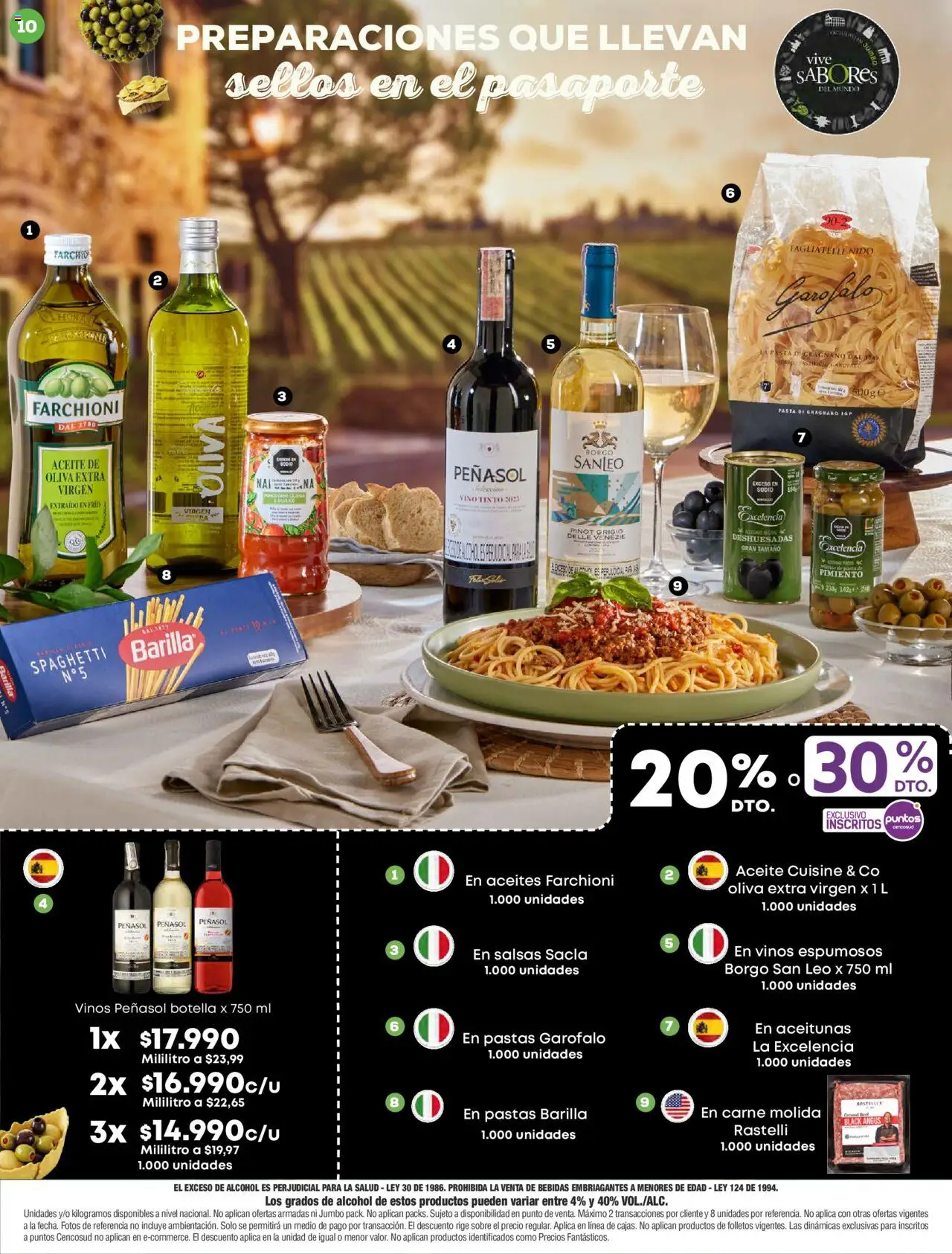 Jumbo revista - valida desde el 14.08.2025 | Página: 10 | Productos: Botella, Oliva, Vino, Aceitunas