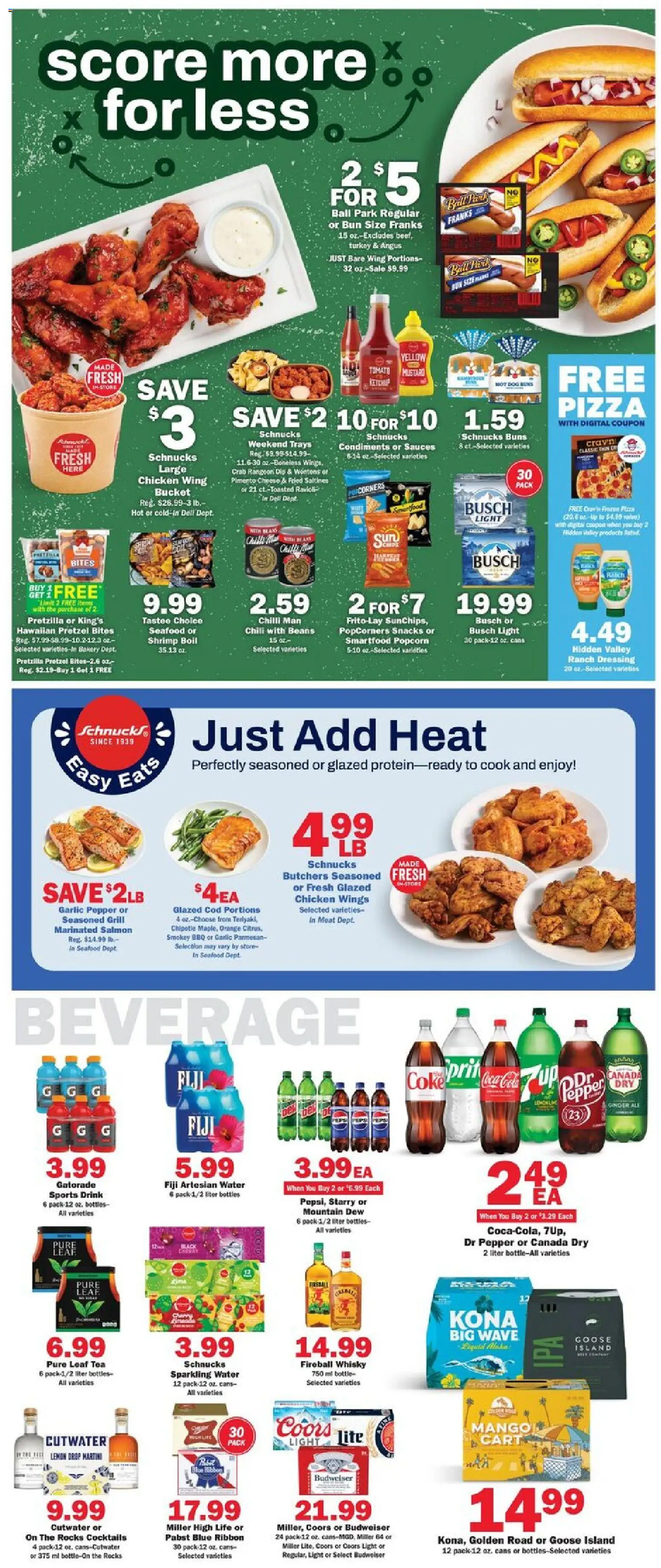 Schnucks Weekly Print Ad - IL - valid from 29.10.2025 | Page: 3 | Products: Tea, Seafood, Garlic, Chilli