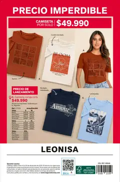 Leonisa - Catálogo principal -  Vista previa de la revista de la tienda Leonisa valido desde el 07.12.2025 | Página: 222
