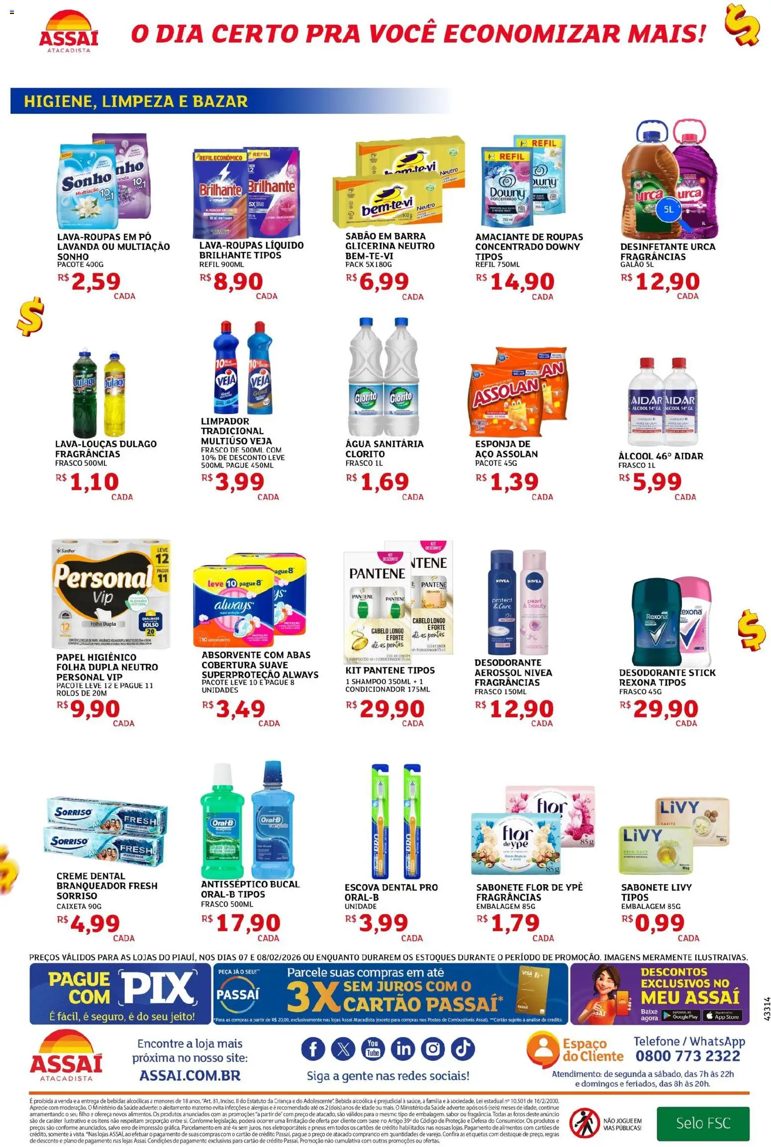 Assaí Atacadista Folheto - válido de 07.02.2026 | Página: 4