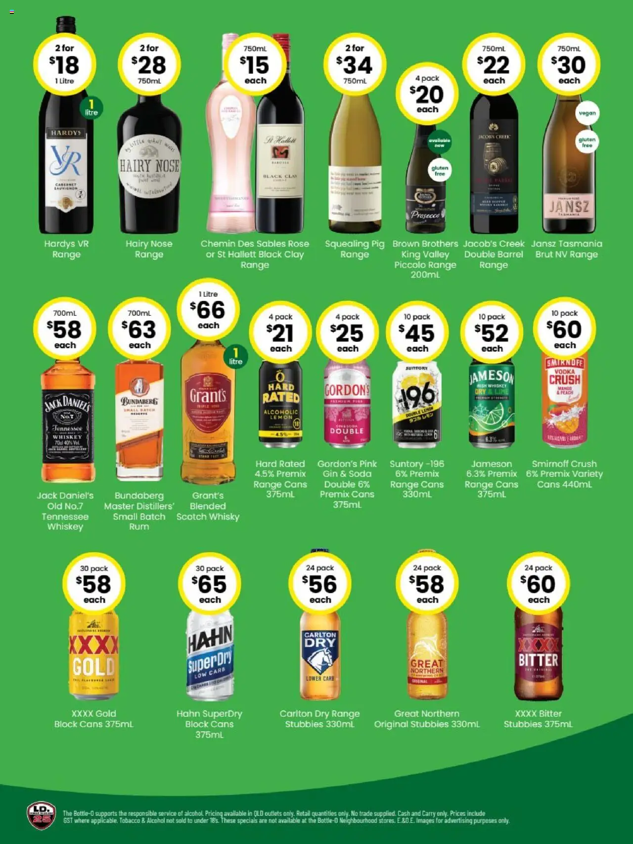 The Bottle-O catalogue - valid from 04.08.2025 | Page: 2 | Products: Whiskey, Lemon, Scotch, Lime