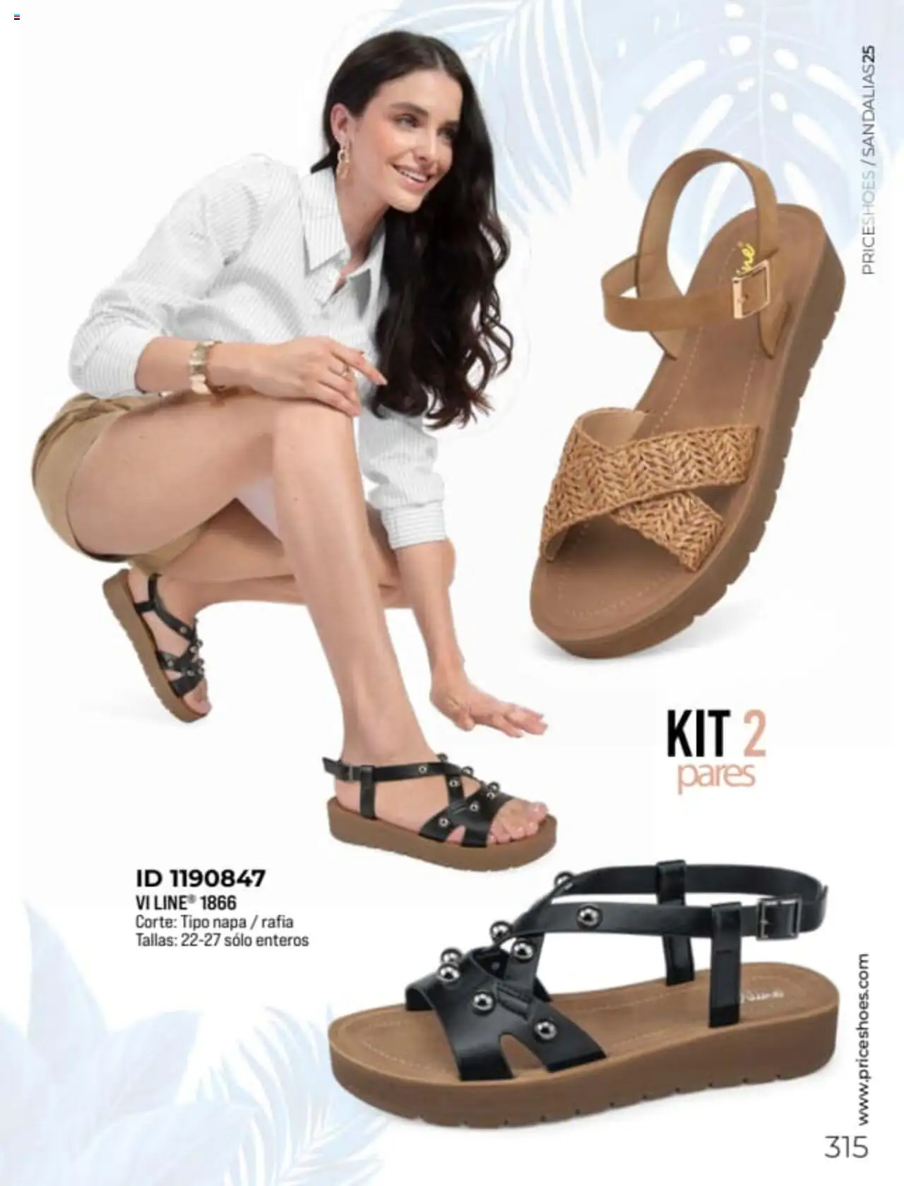 Nuevas ofertas de Price Shoes válidas en toda la República Mexicana desde el 27.01.2025. ¡Encuentra las mejores ofertas en Price Shoes catálogo Sandalias! | Página: 315