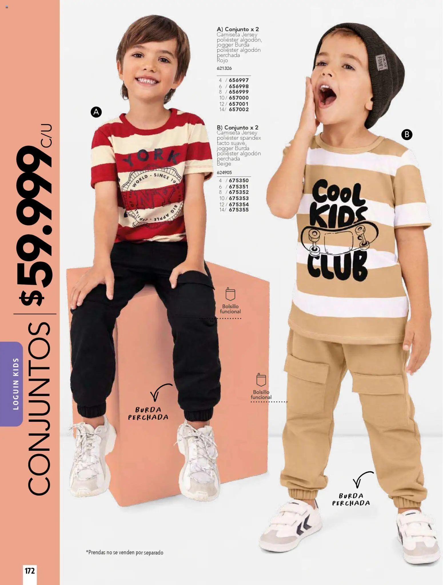 Pacifika revista - valida desde el 01.02.2026 | Página: 172 | Productos: Algodón, Camiseta, Conjunto