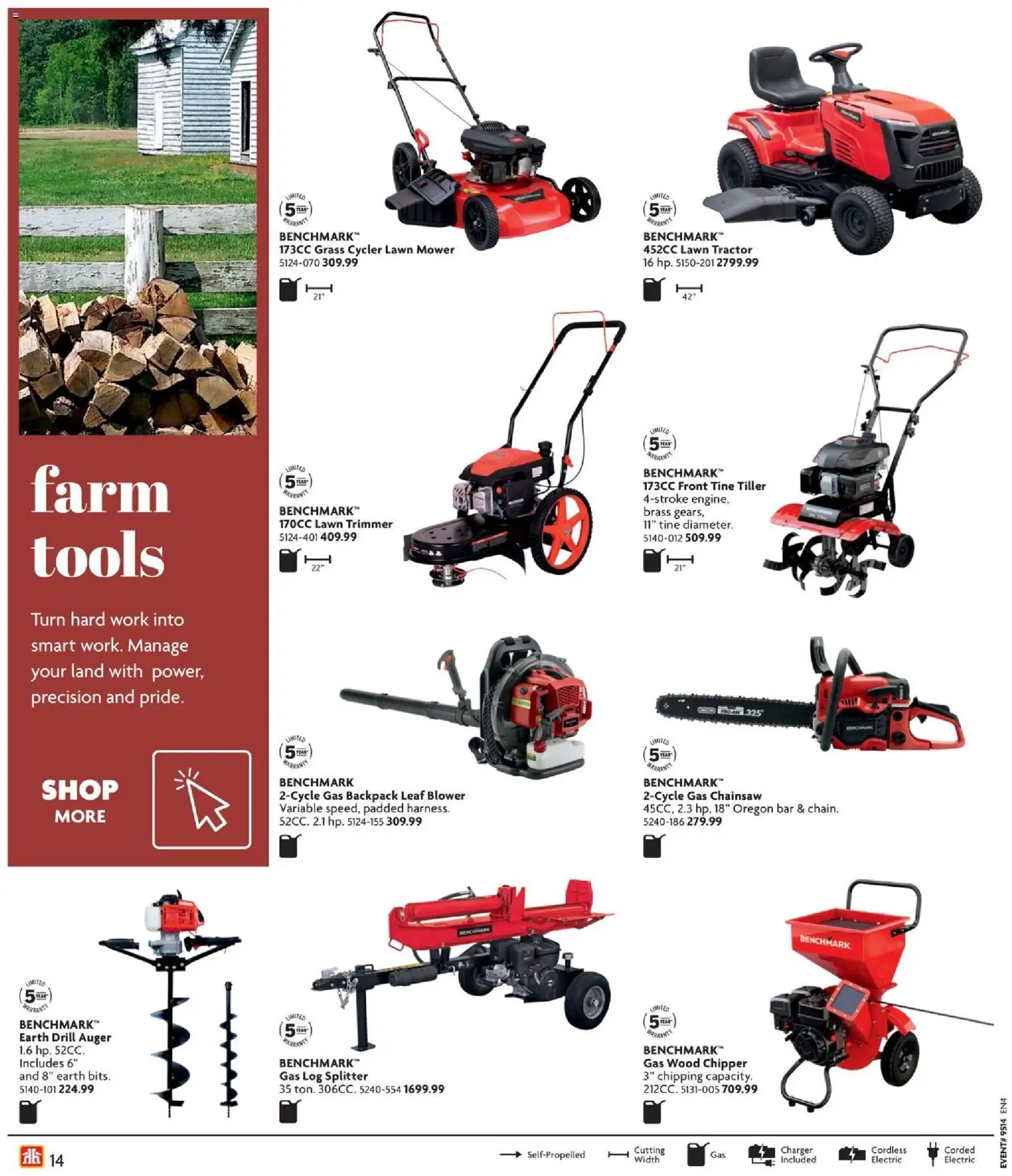 Home Hardware flyer valid from 02.04.2026 | Page: 14 | Products: Backpack, Mower