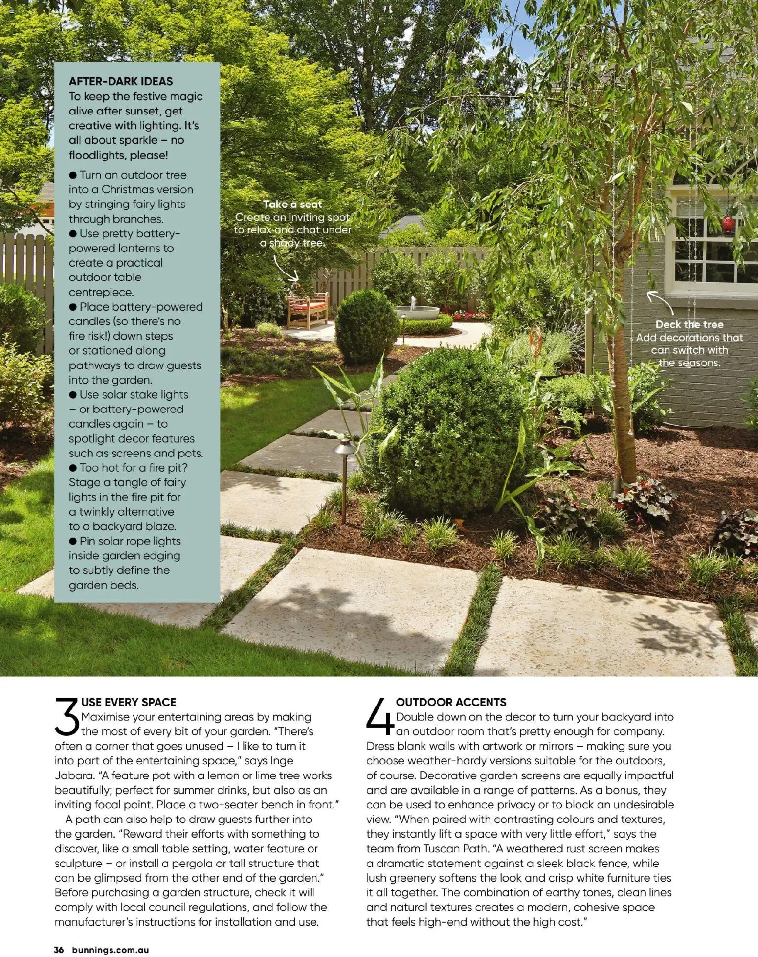 Bunnings Warehouse catalogue - valid from 01.11.2025 | Page: 36 | Products: Lanterns, Water, Lemon, Screen