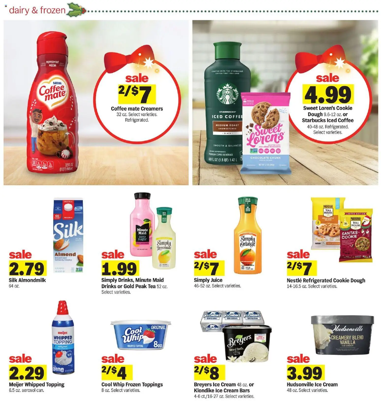 Meijer Weekly Ad - valid from 10.12.2025 | Page: 9 | Products: Peppermint, Tea, Cream, Ice cream