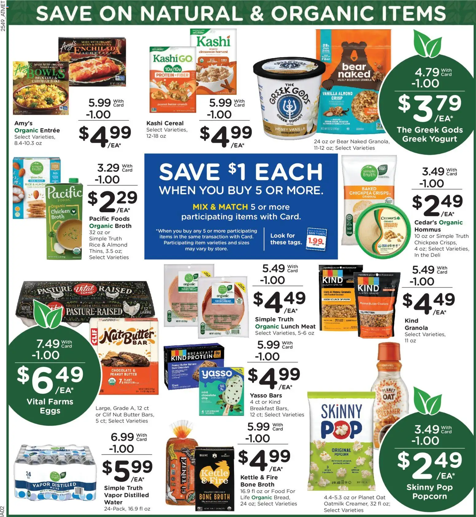 Kroger Weekly Ad - valid from 07.01.2026 | Page: 5 | Products: Broccoli, Butter, Chocolate, Water