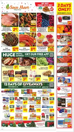 Preview of Save Mart weekly ads valid from 10.12.2025