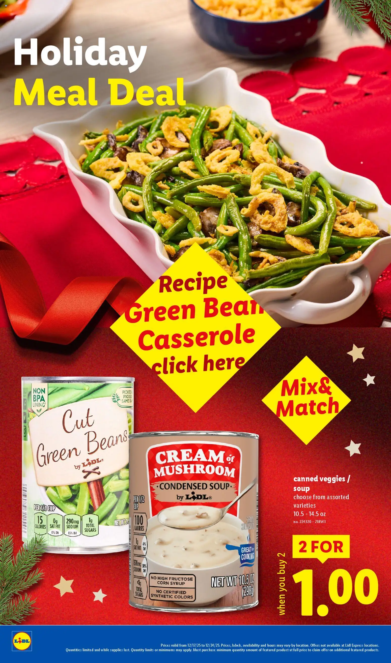 Lidl Weekly Ad - valid from 17.12.2025 | Page: 24 | Products: Corn, Cream