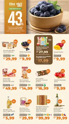 Oba Hortifruti - Ofertas da semana - Pré-Visualização do folheto da loja Oba Hortifruti, válido de 31.10.2025