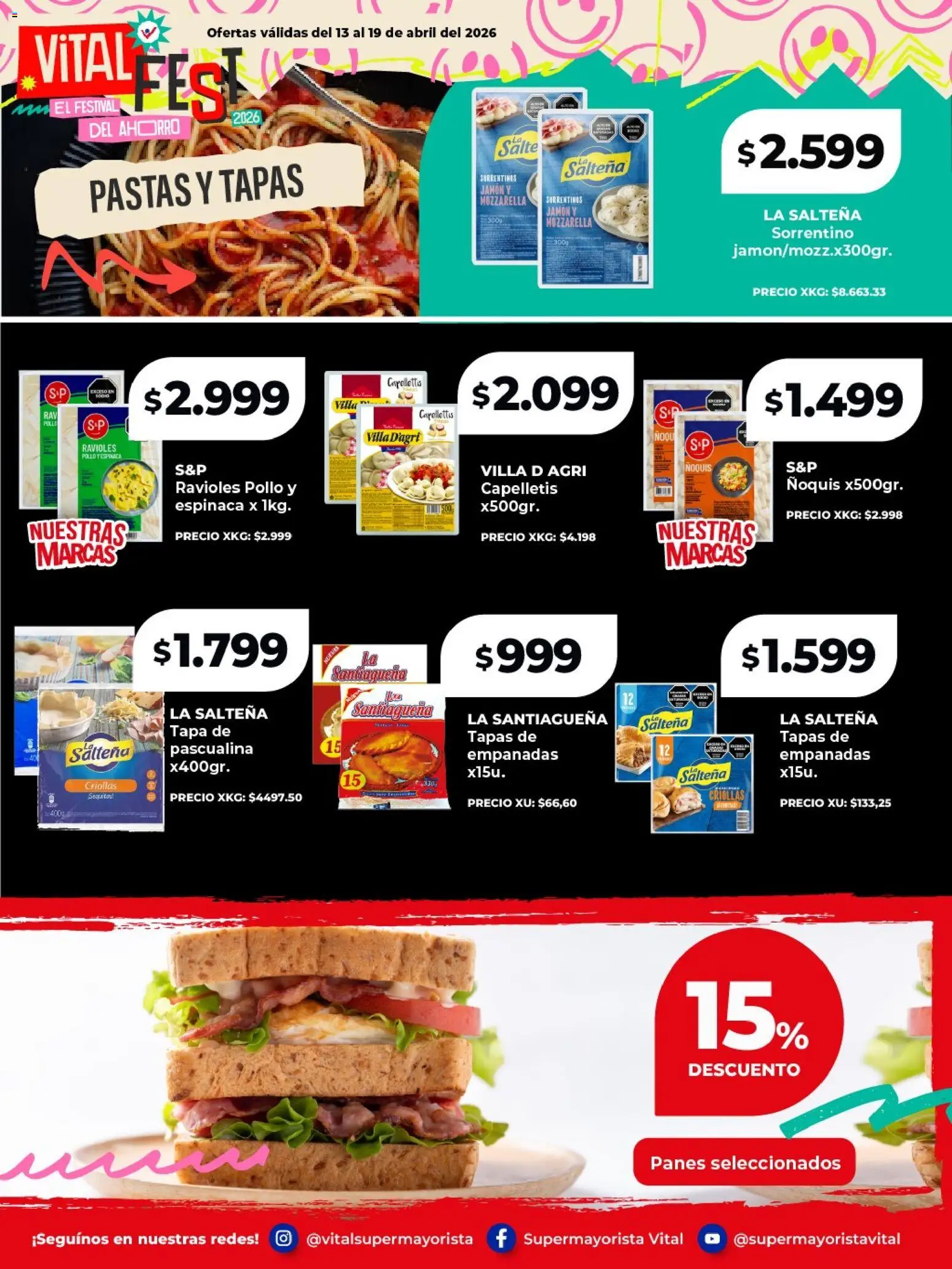 Vital - Especial de frescos a la mesa │ válido desde el 13.04.2026 | Página: 4