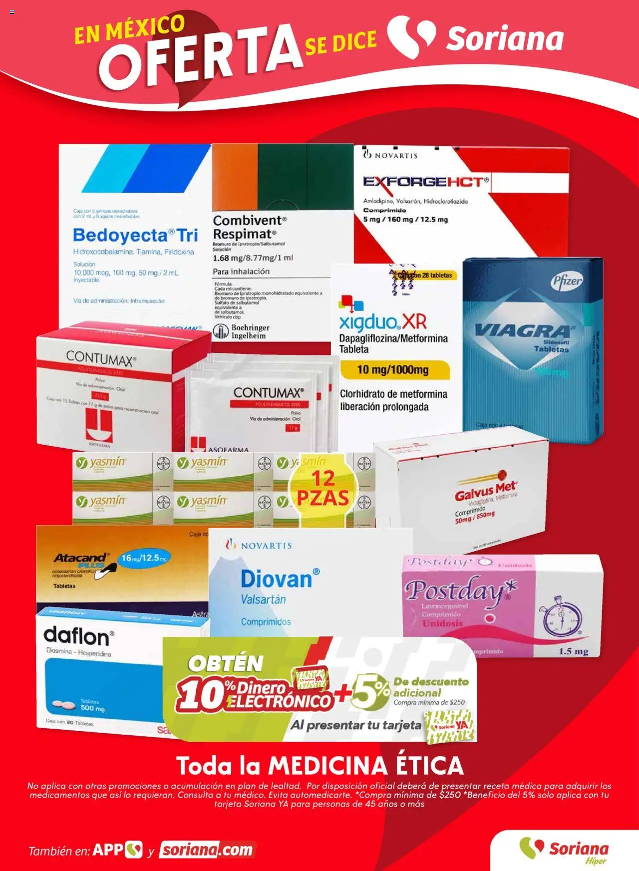 Nuevas ofertas de Soriana válidas en toda la República Mexicana desde el 04.09.2025. ¡Encuentra las mejores ofertas en Soriana - Fin de Semana Híper: Juárez! | Página: 7 | Productos: Caja, Polvo, Tableta