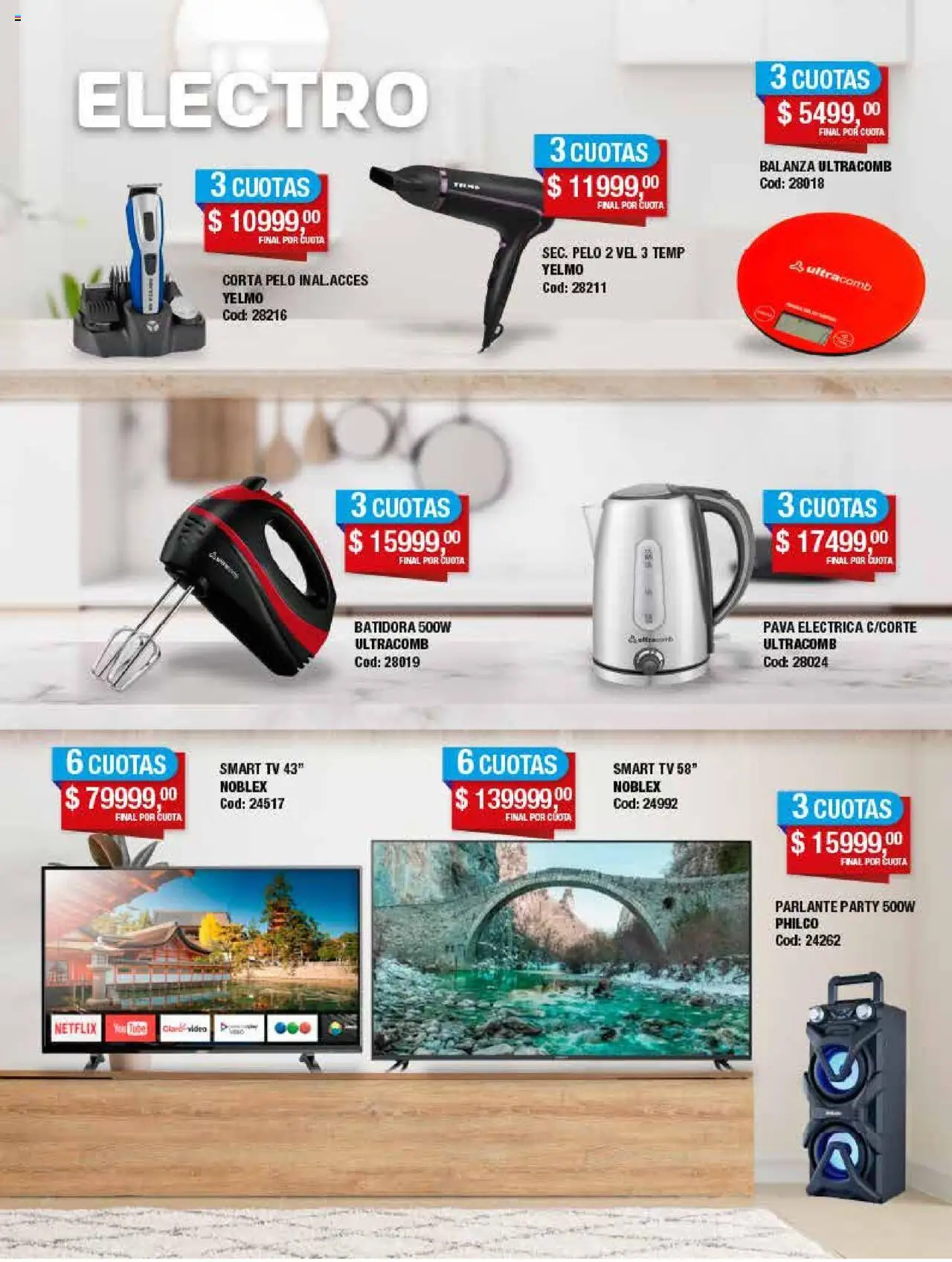 Maxiconsumo ofertas │ válido desde el 15.09.2025 | Página: 31 | Productos: Balanza, Pava, Batidora, Parlante