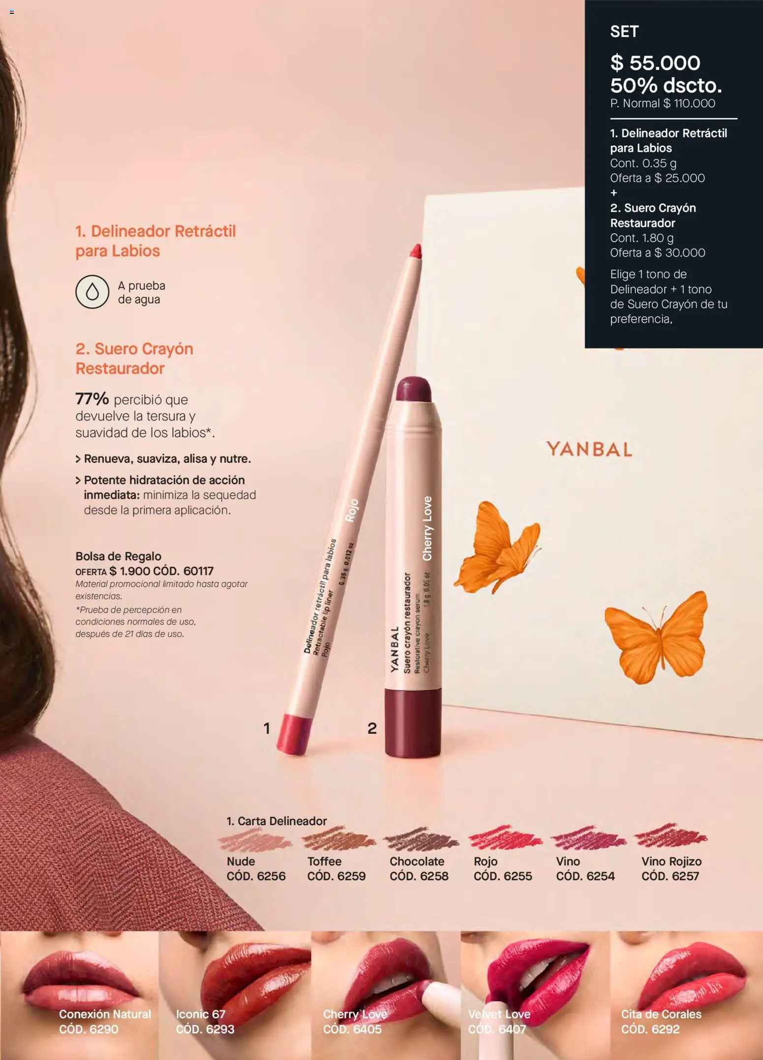 Yanbal revista - valida desde el 31.01.2026 | Página: 59 | Productos: Agua, Delineador, Chocolate, Vino