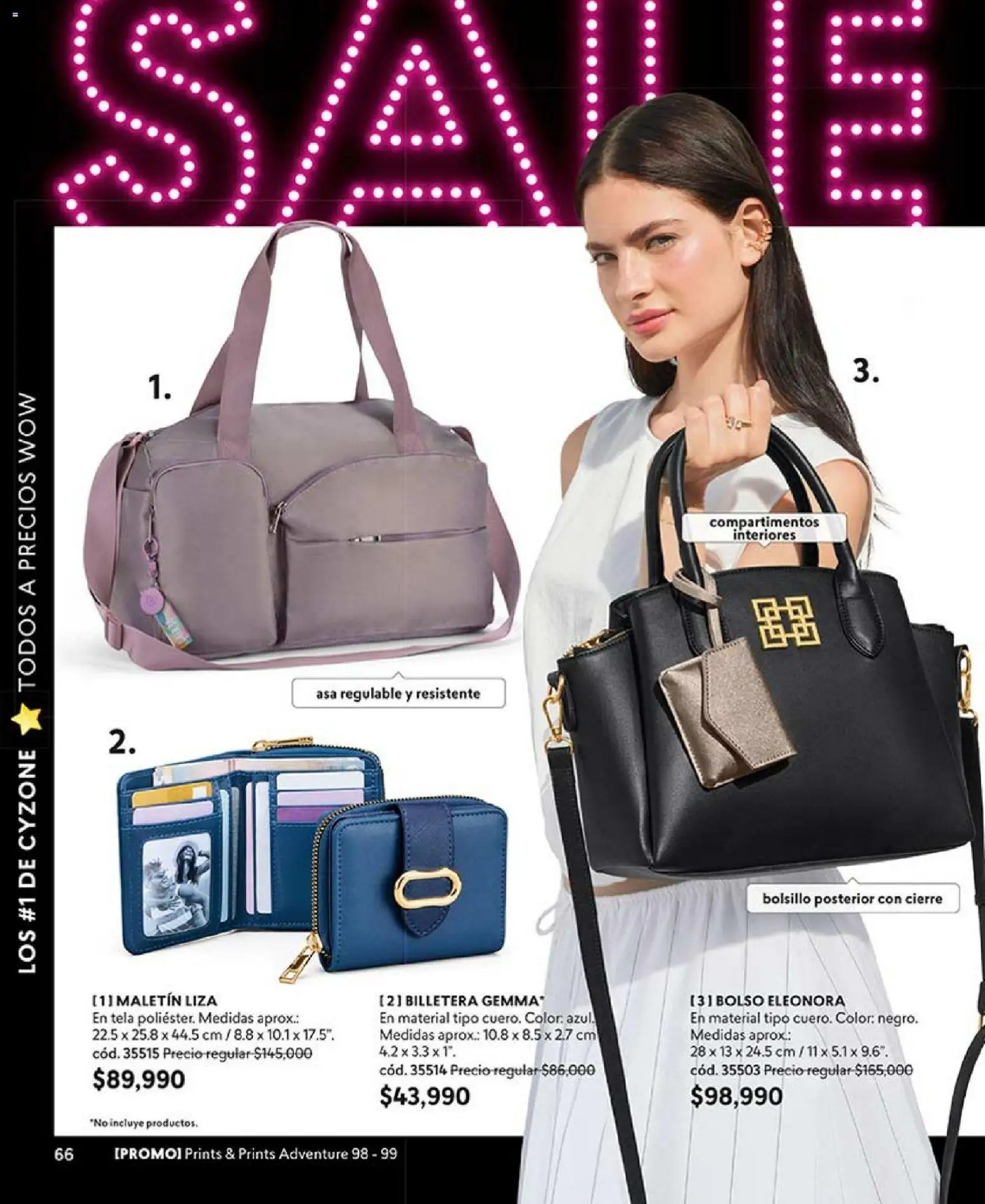 CyZone revista - valida desde el 01.02.2026 | Página: 66 | Productos: Bolso, Billetera, Maletin