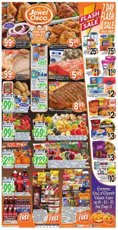 Preview of Jewel Osco weekly ads valid from 22.10.2025