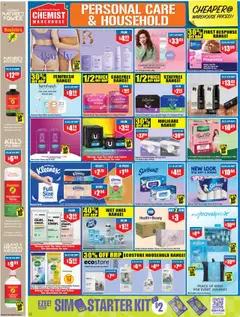 Chemist Warehouse catalogue - valid from 21.08.2025 | Page: 32 | Products: Underwear, Lemon, Sensitive skin, Tampons