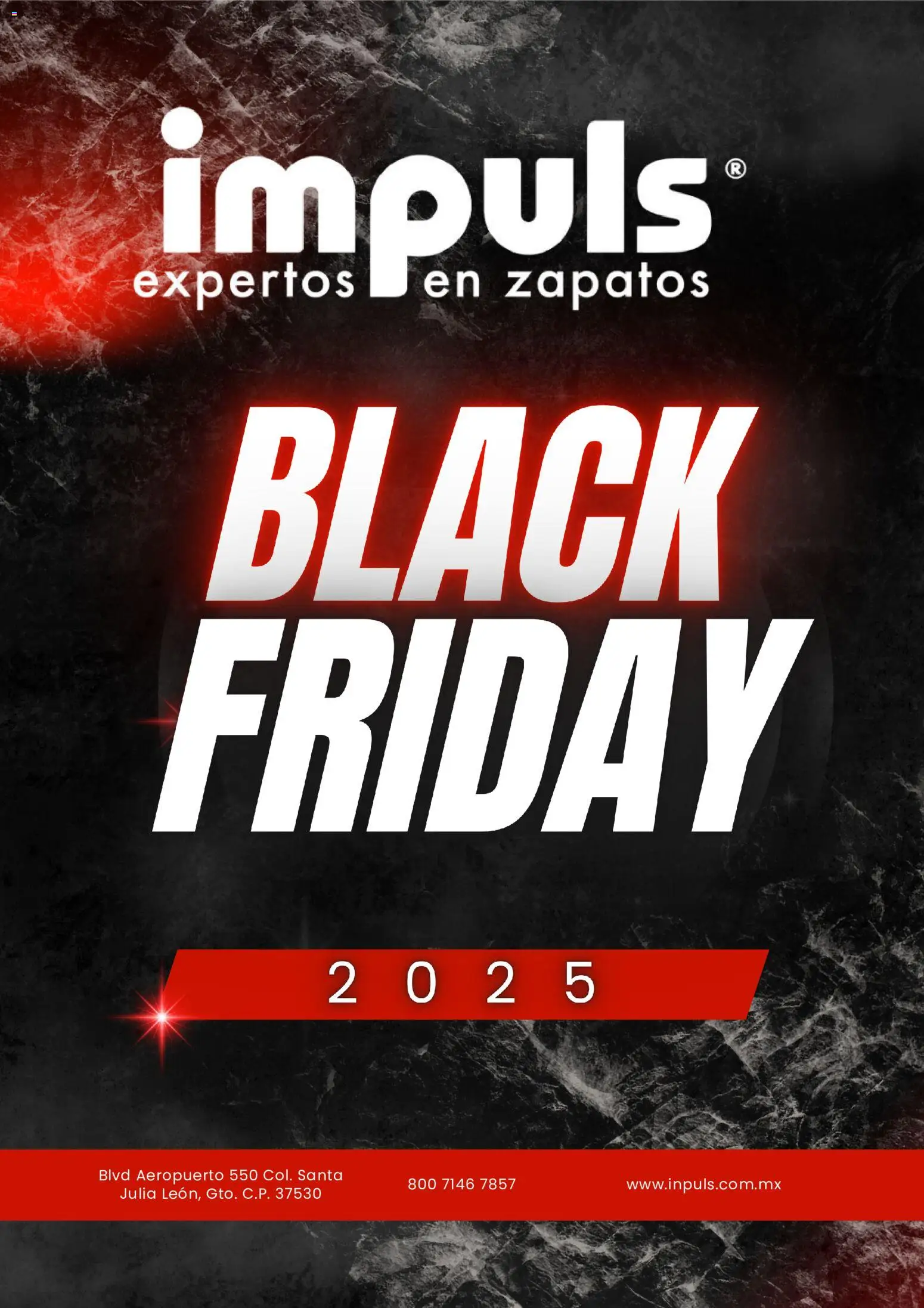 Nuevas ofertas de Impuls válidas en toda la República Mexicana desde el 28.11.2025. ¡Encuentra las mejores ofertas en Impuls Black Friday! | Página: 1 | Productos: Zapatos