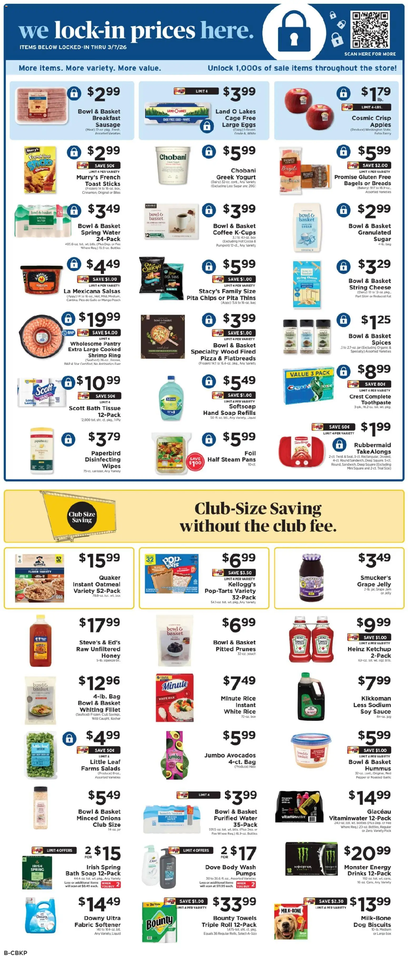 ShopRite Weekly Ad 2 - valid from 01.03.2026 | Page: 15 | Products: Yogurt, Rice, Spices, Water